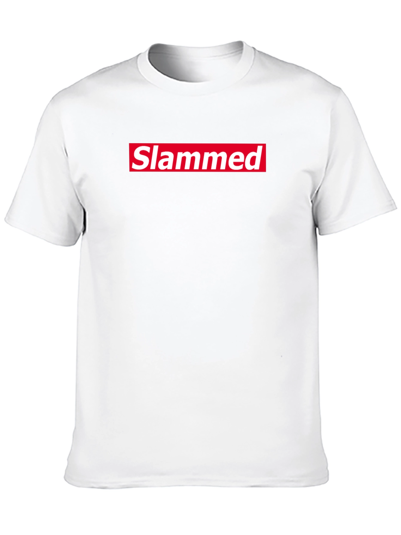 Slammed Tee - Red Box Logo Style