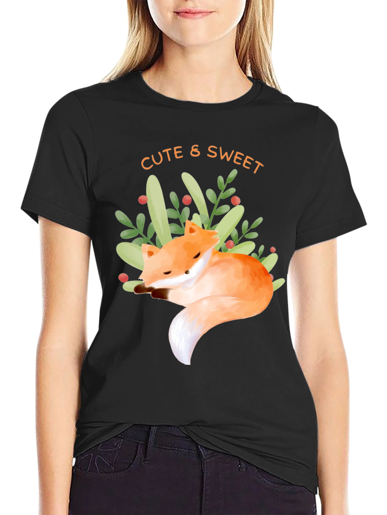 Cute & Sweet Fox T-Shirt