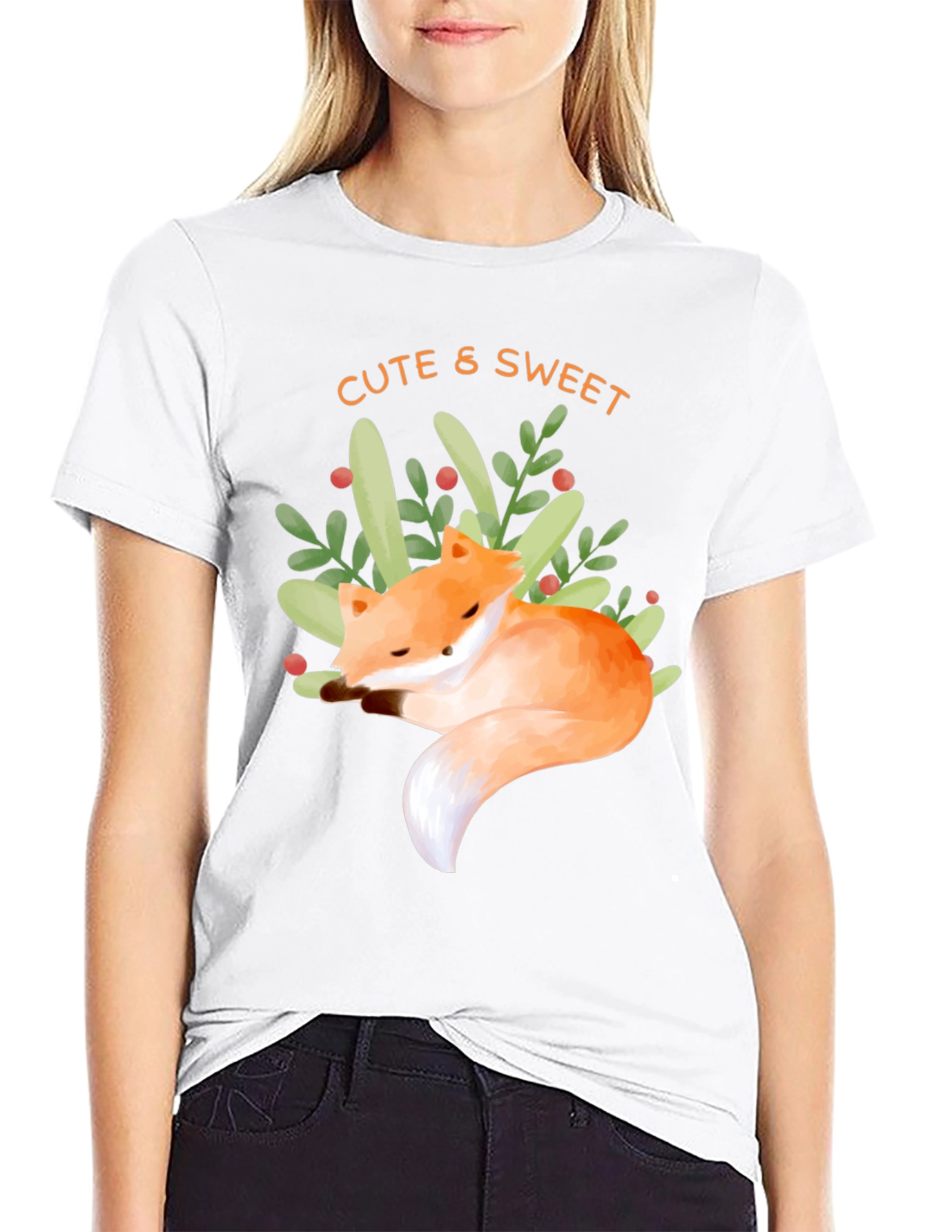 Cute & Sweet Fox T-Shirt