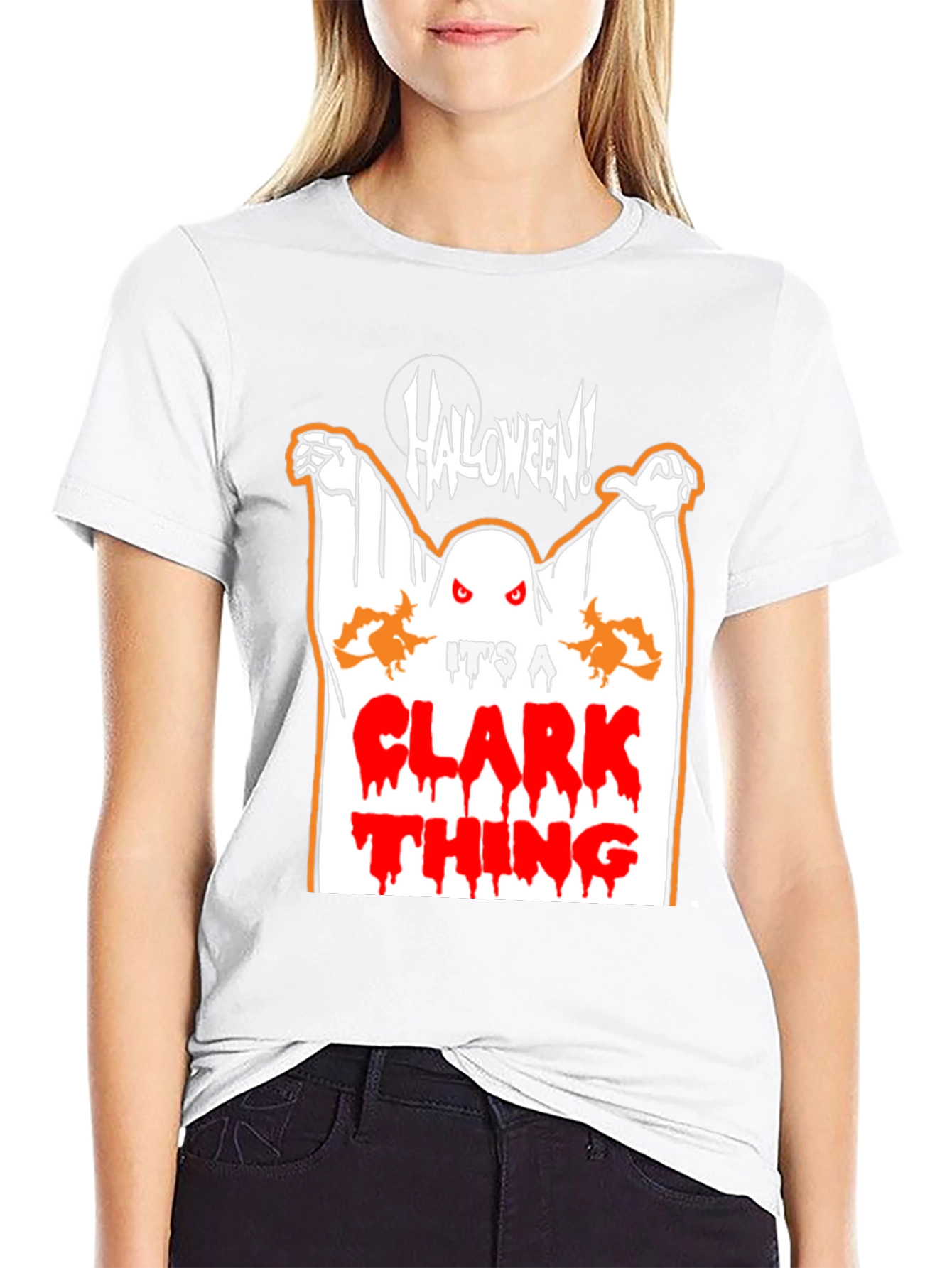 Its a Clark Thing! Halloween Ghost T-Shirt