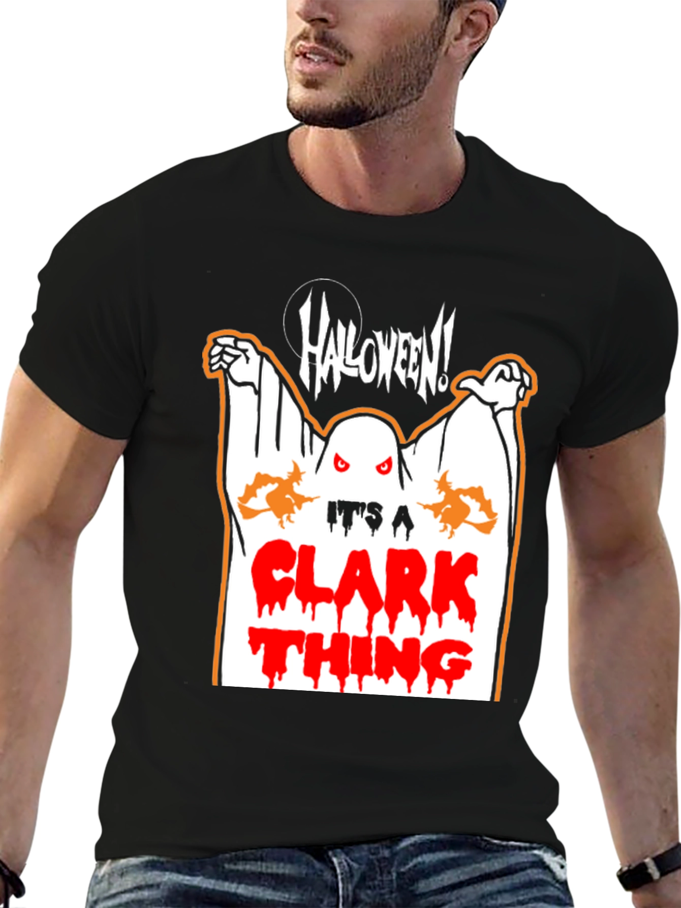 Its a Clark Thing! Halloween Ghost T-Shirt