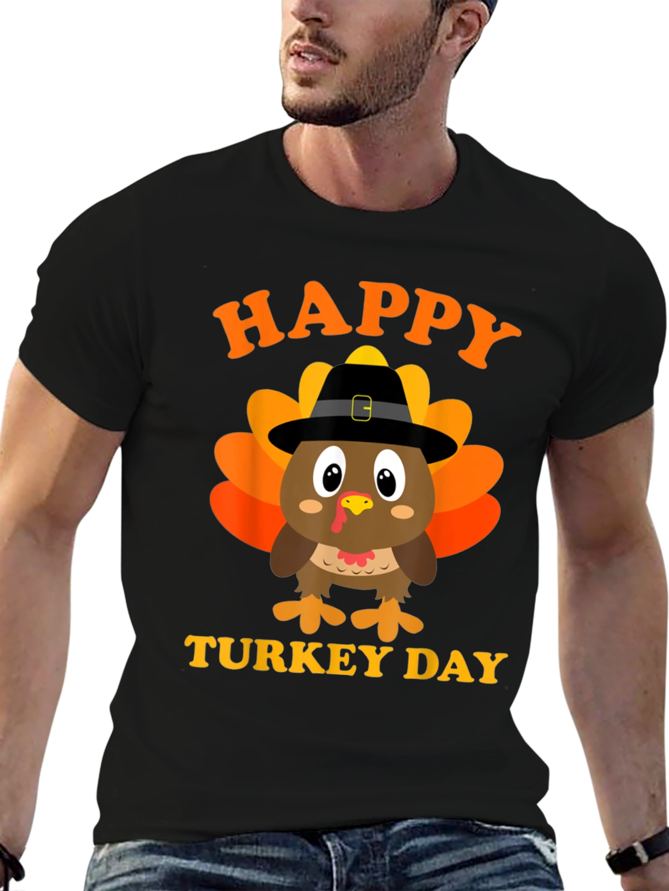 Happy Turkey Day T-Shirt | Holiday Fun