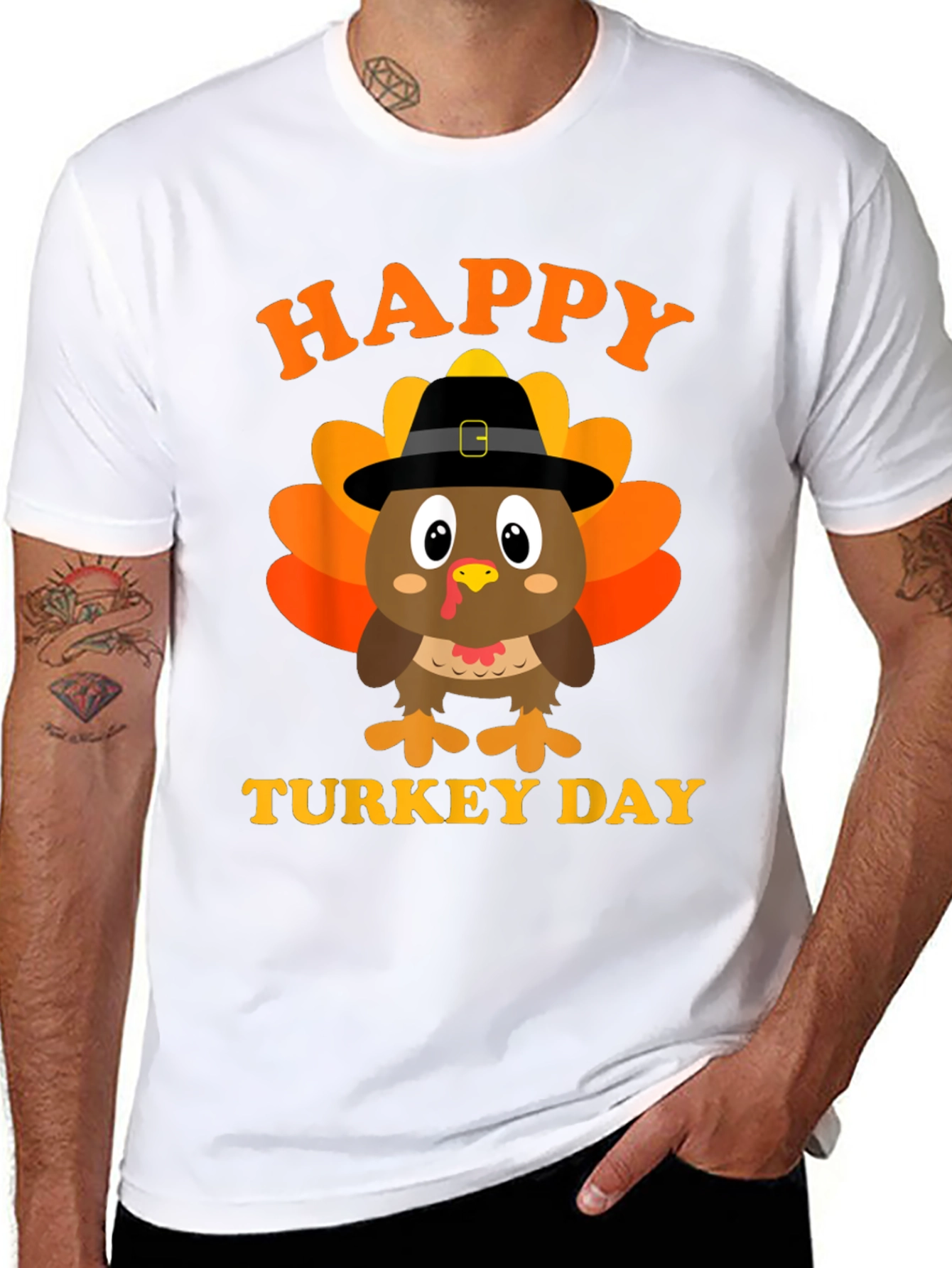 Happy Turkey Day T-Shirt | Holiday Fun