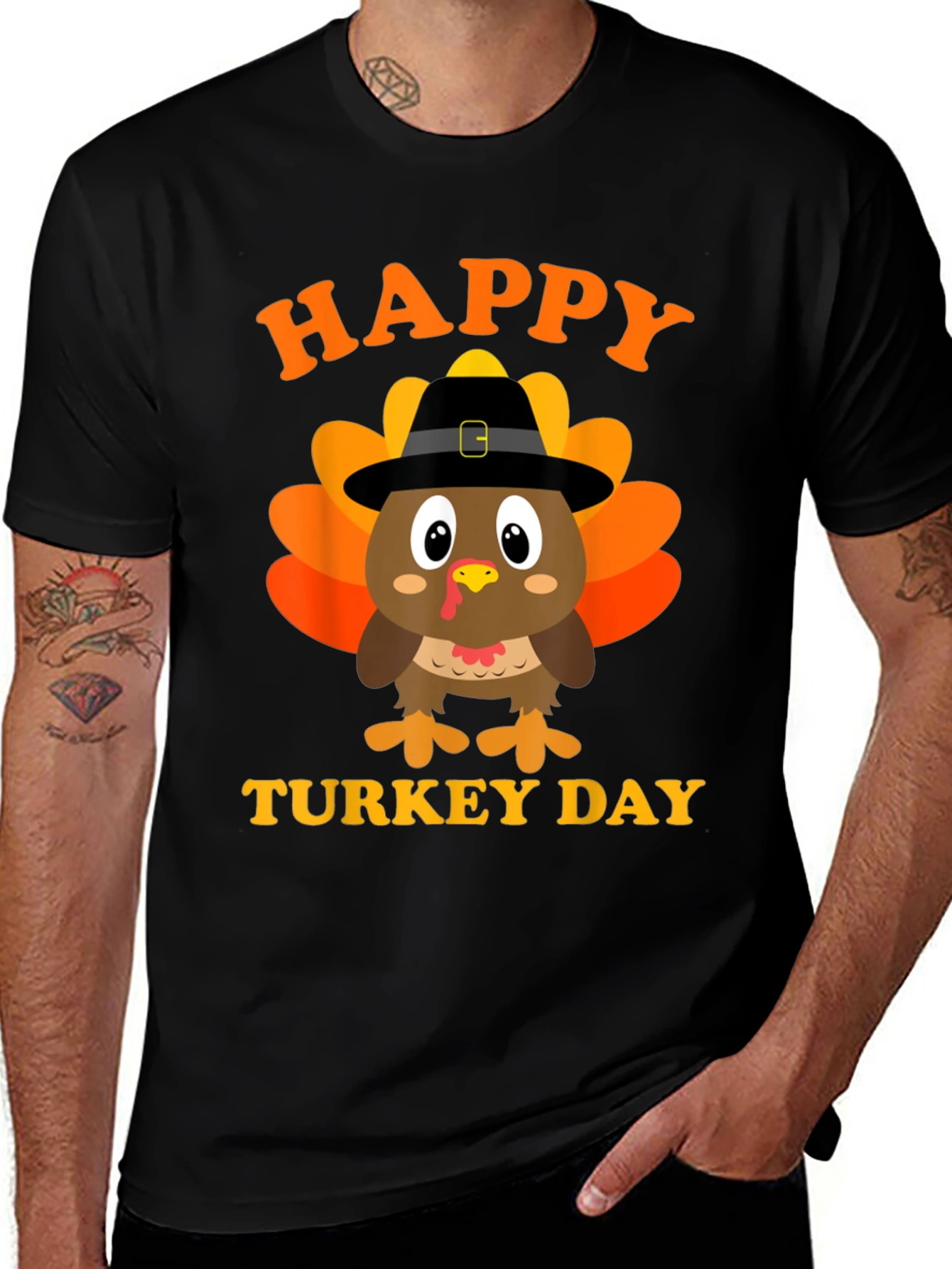 Happy Turkey Day T-Shirt | Holiday Fun