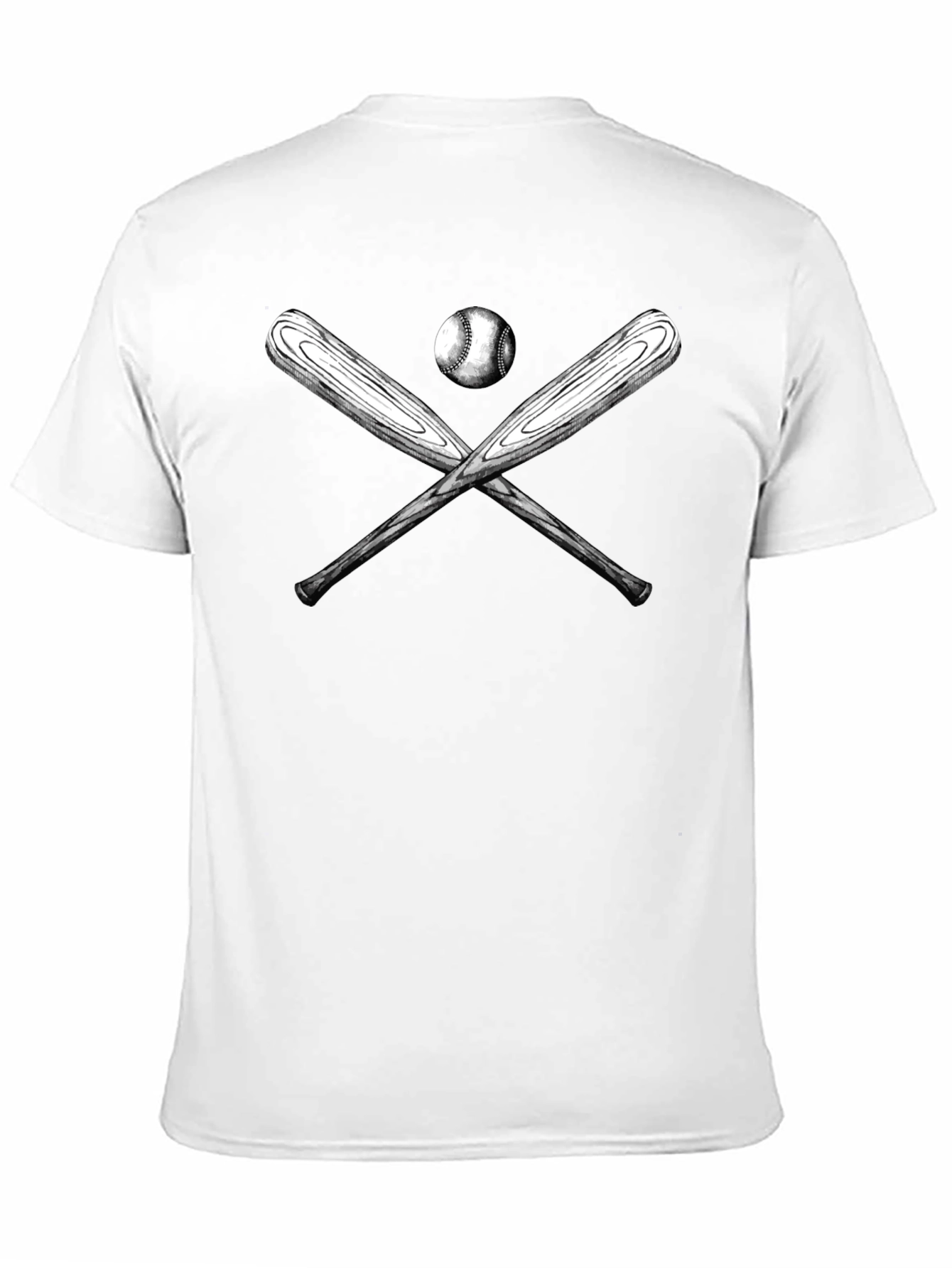 Baseball Bats and Ball Graphic T-Shirt