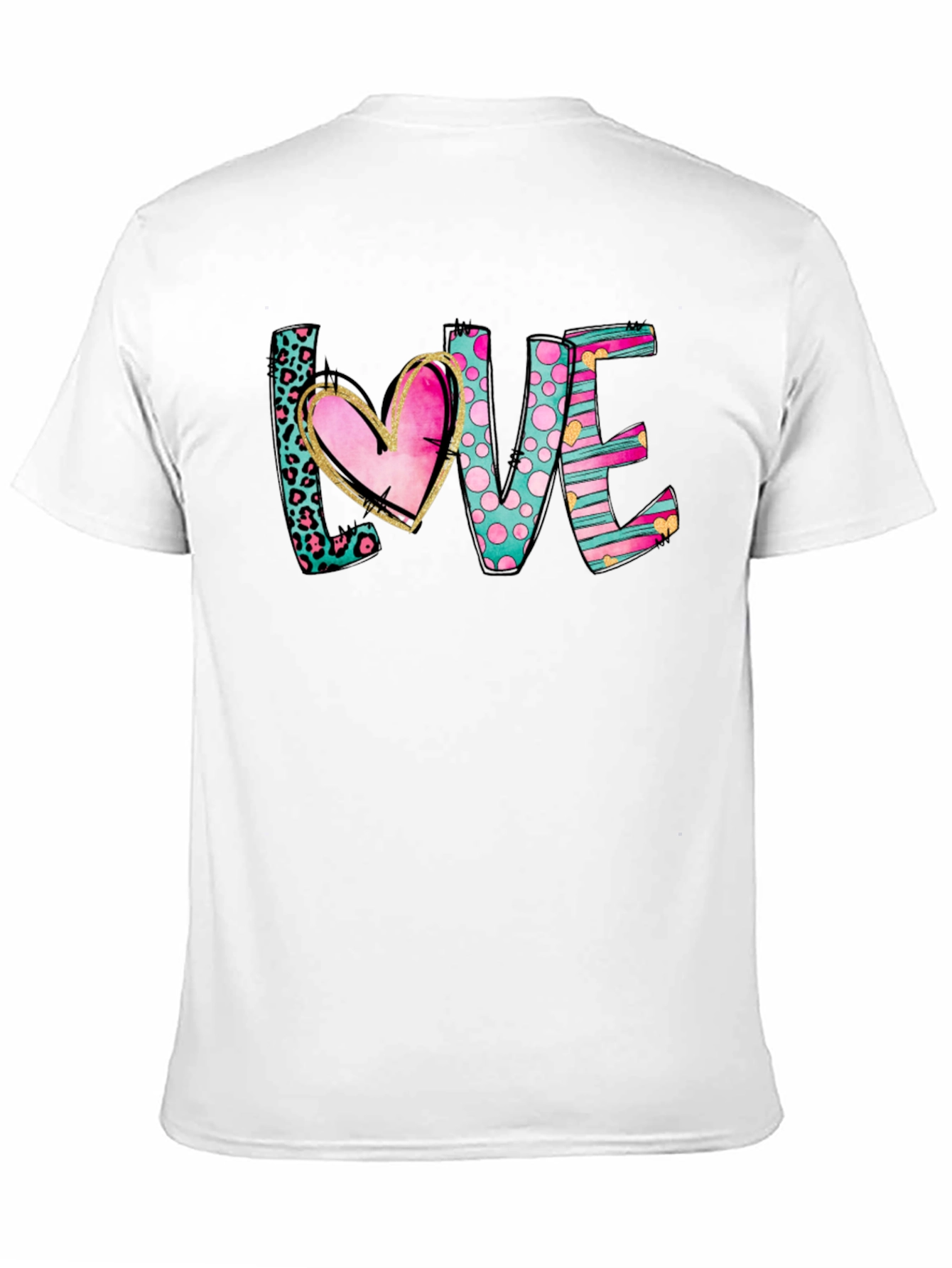 LOVE T-Shirt - Heart Design