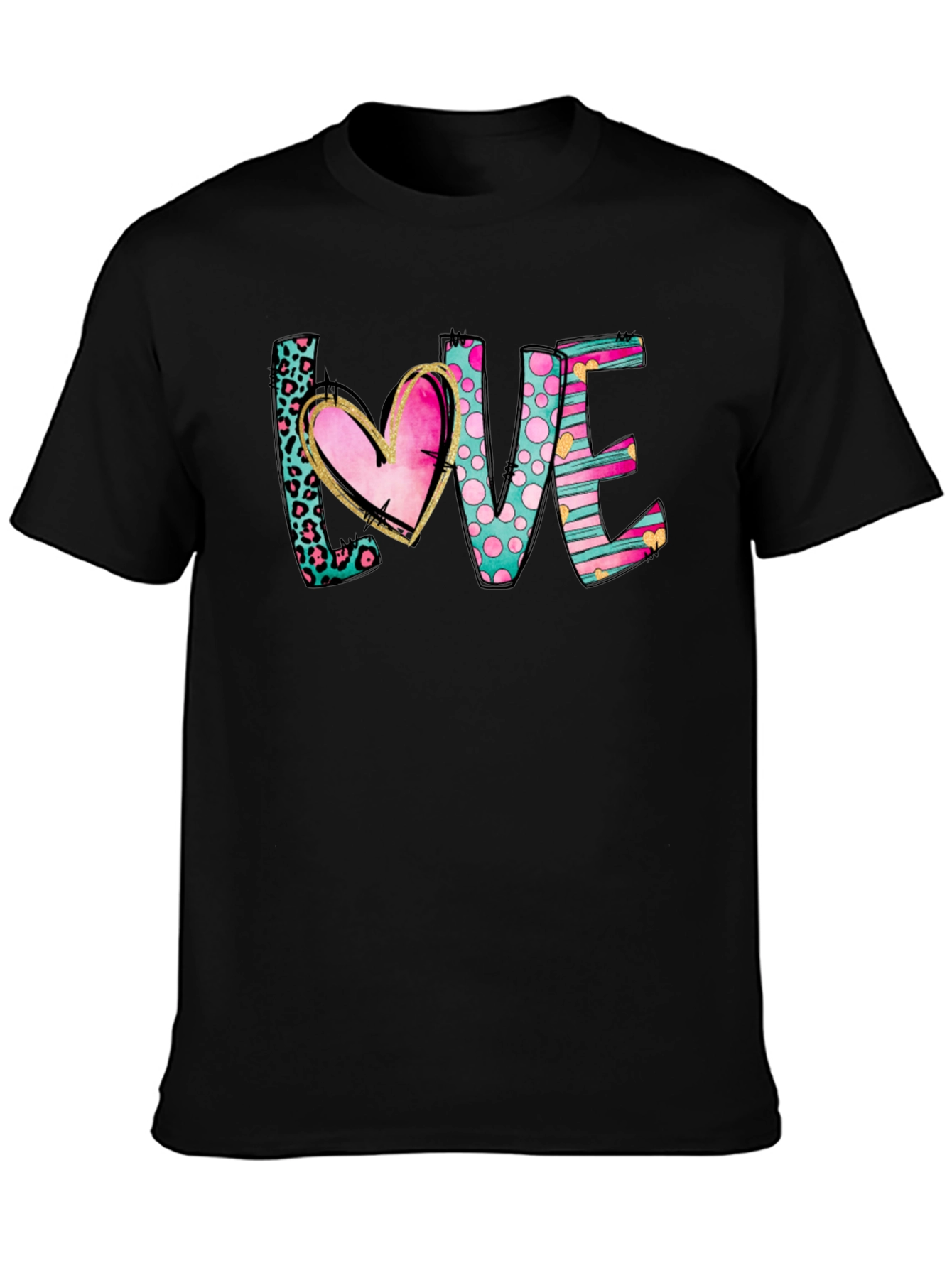 LOVE T-Shirt - Heart Design