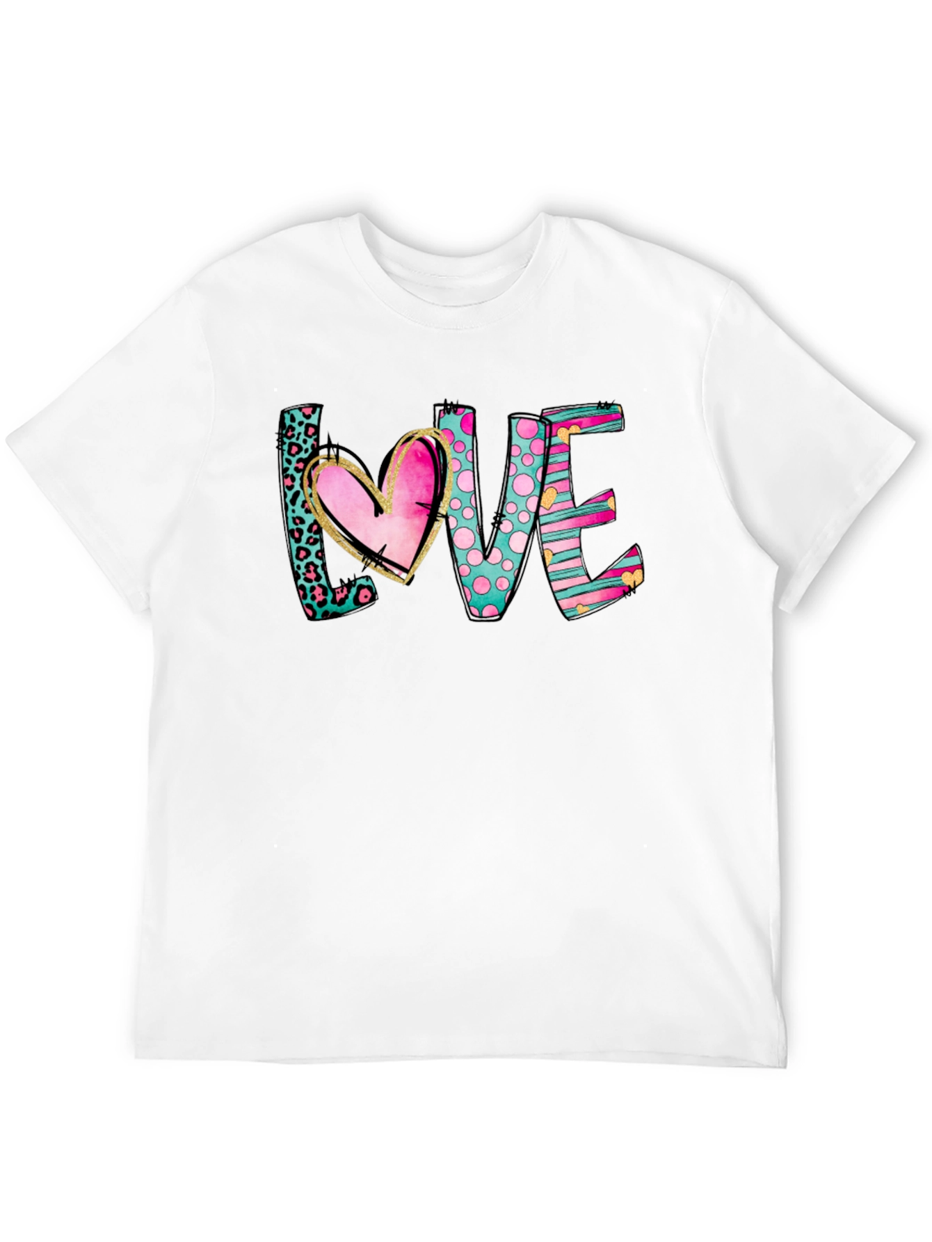 LOVE T-Shirt - Heart Design