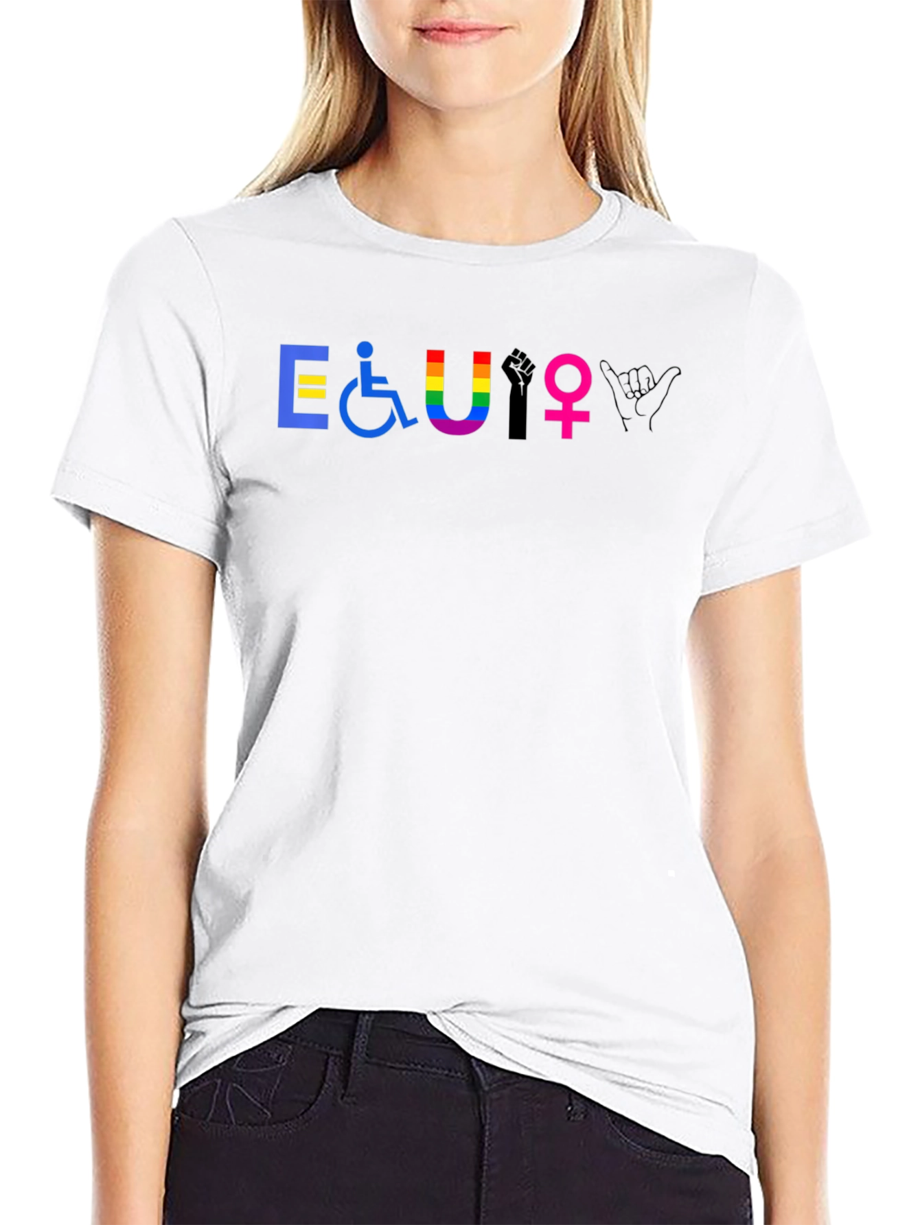 Equality Symbol T-Shirt LGBTQ+ Empowerment Tee