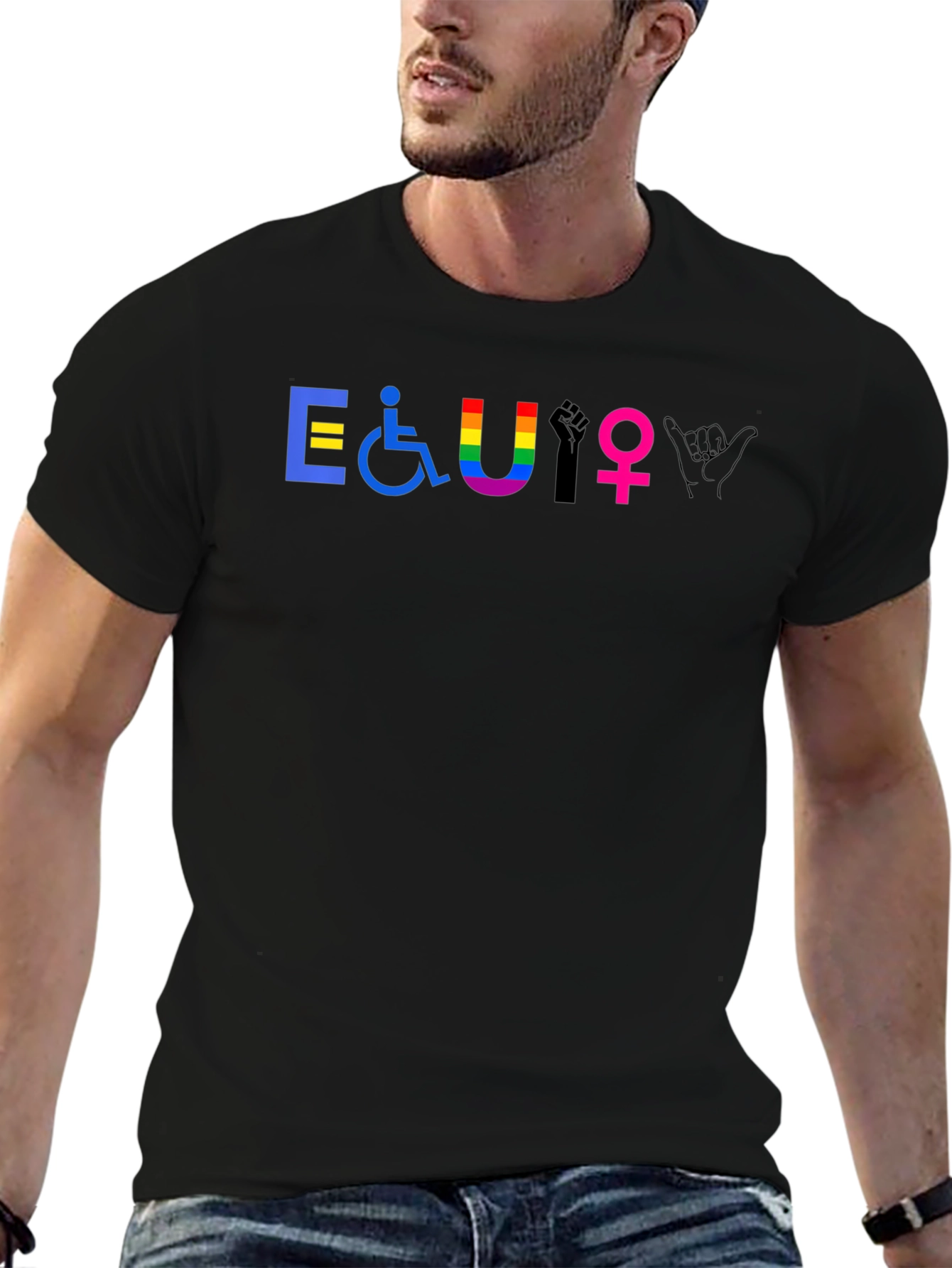 Equality Symbol T-Shirt LGBTQ+ Empowerment Tee