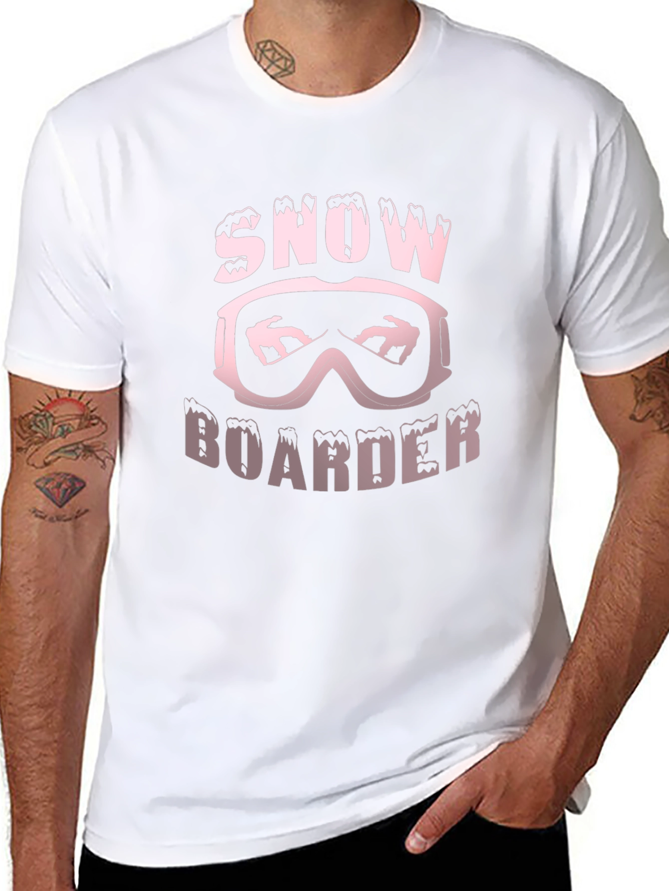 Snowboarder Graphic T-Shirt