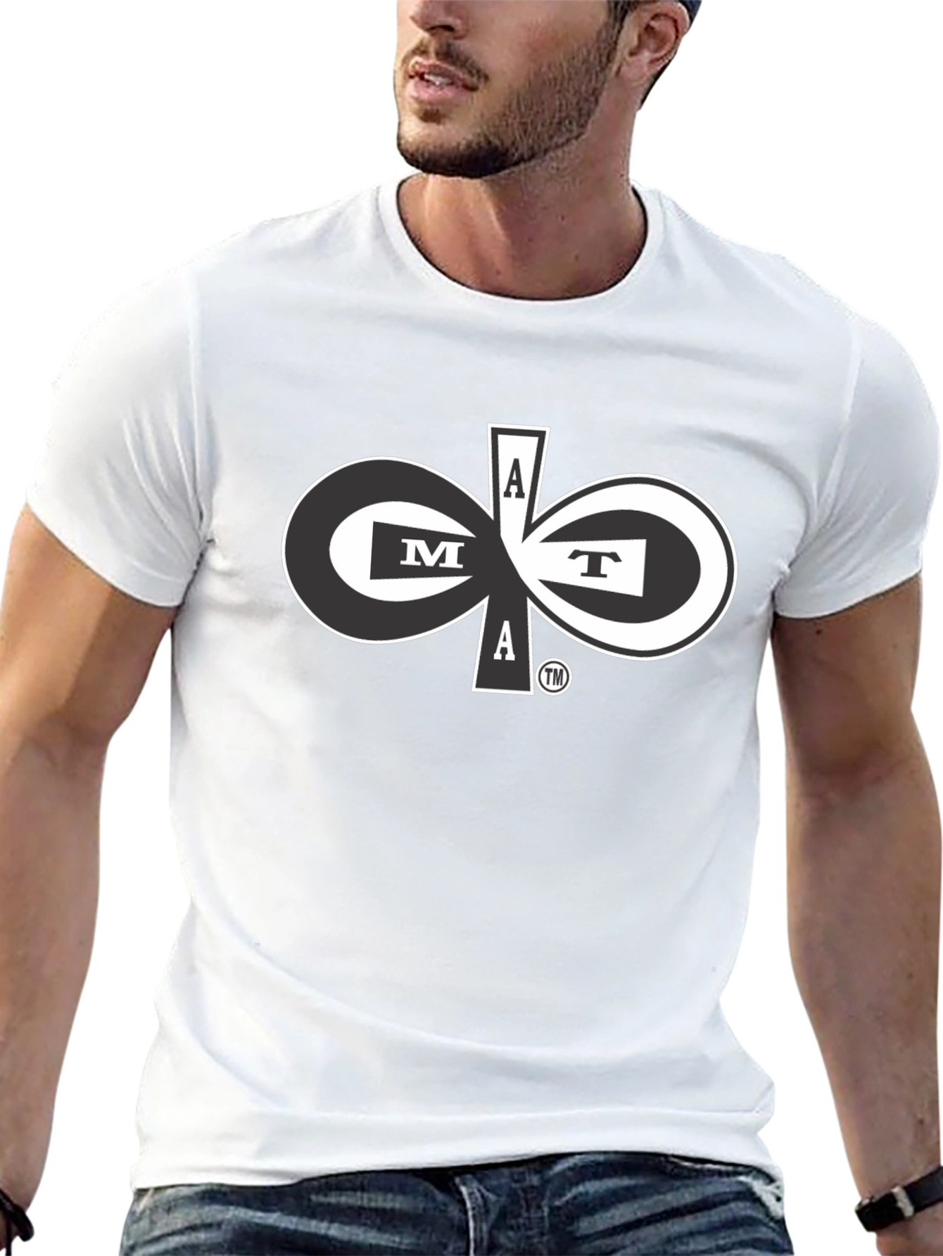 AMAT Infinity Black Tee