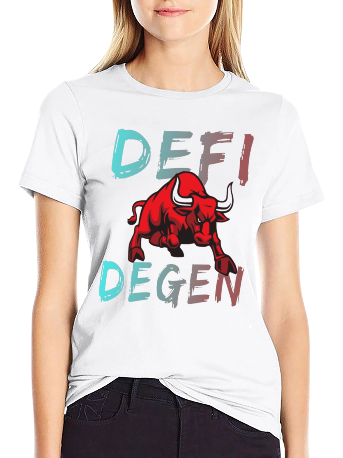 DEFI DEGEN Bull Graphic Tee