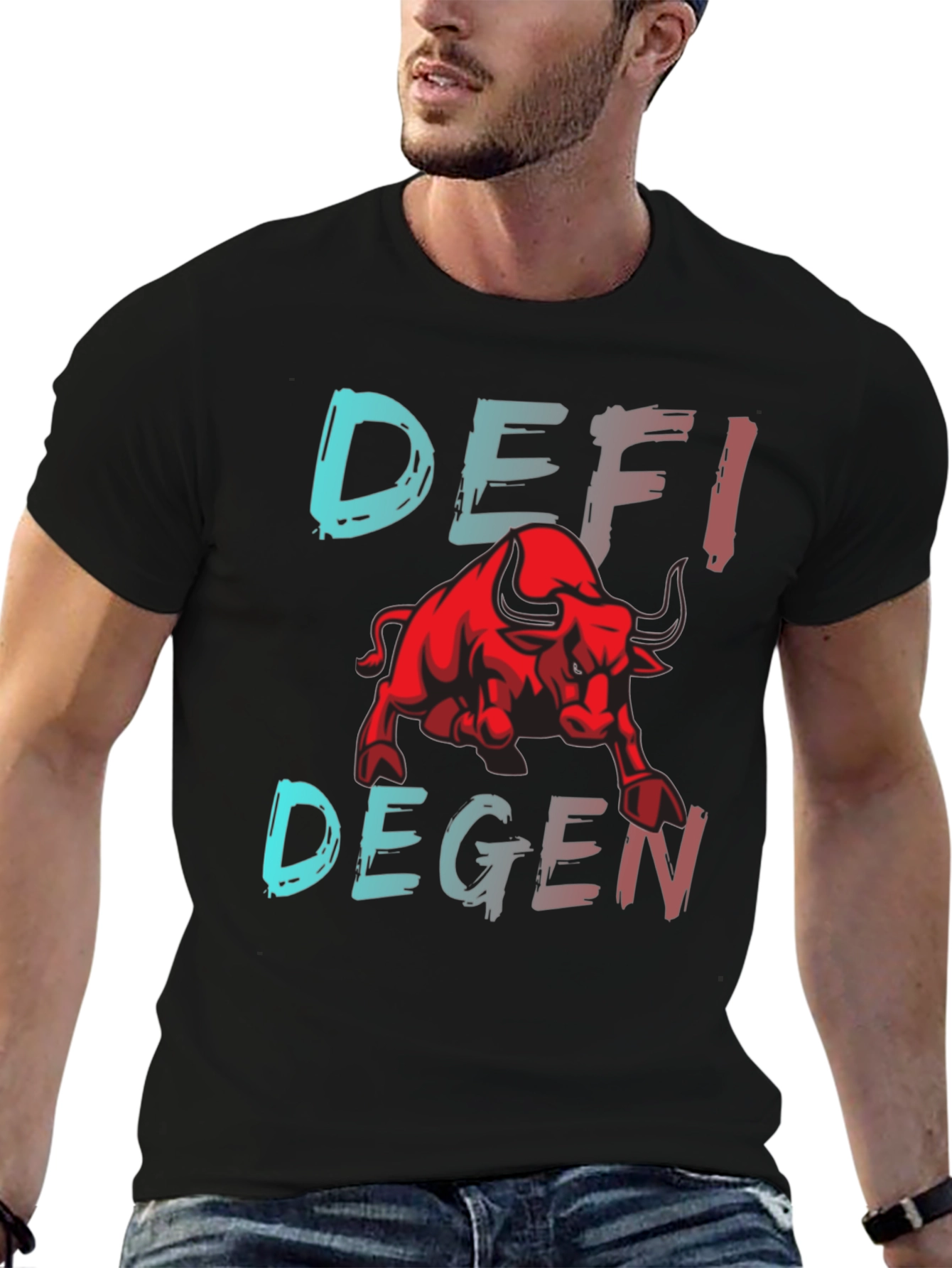 DEFI DEGEN Bull Graphic Tee