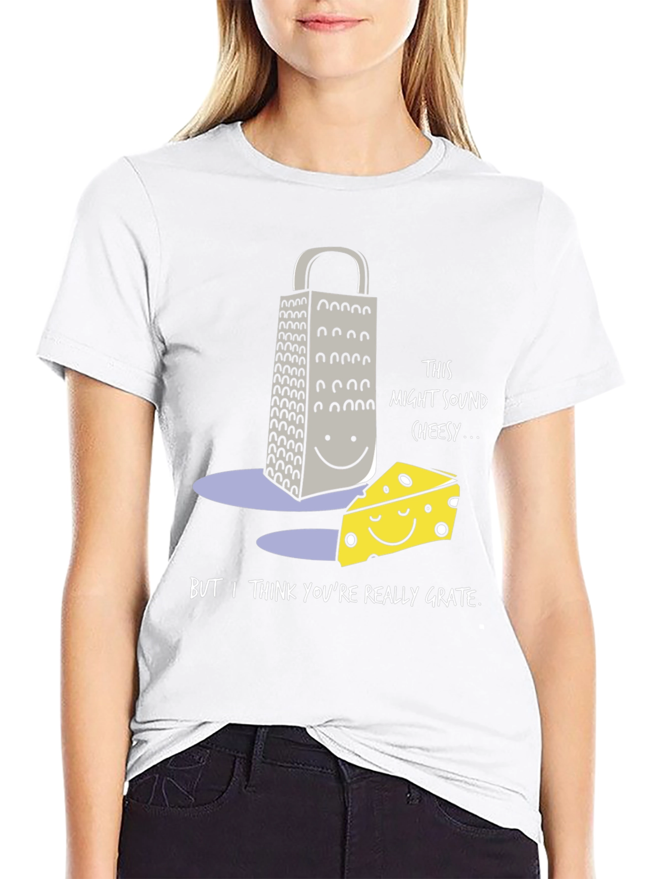 Cheesy Pun Graphic T-Shirt