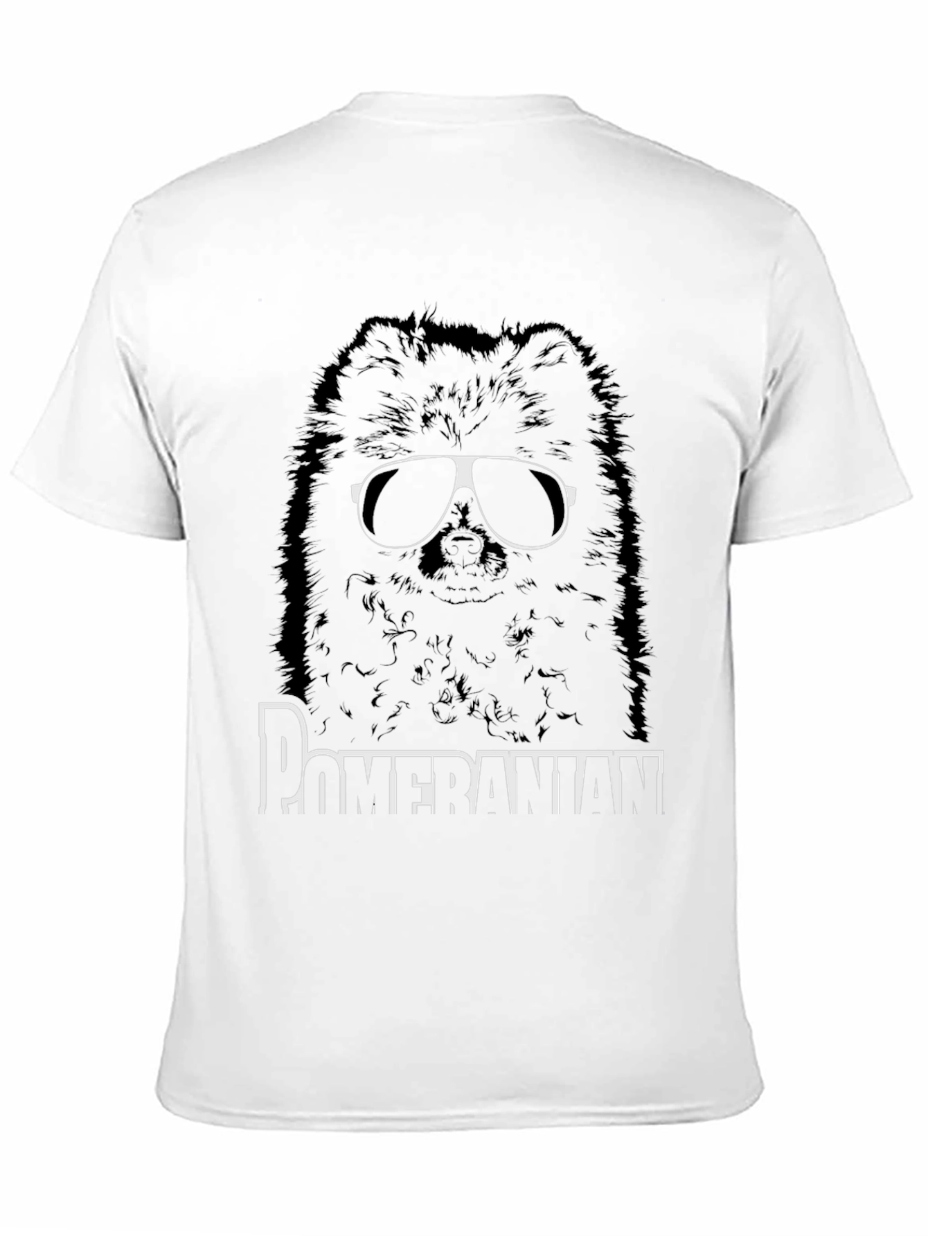 Cool Pomeranian Dog Sunglasses T-Shirt