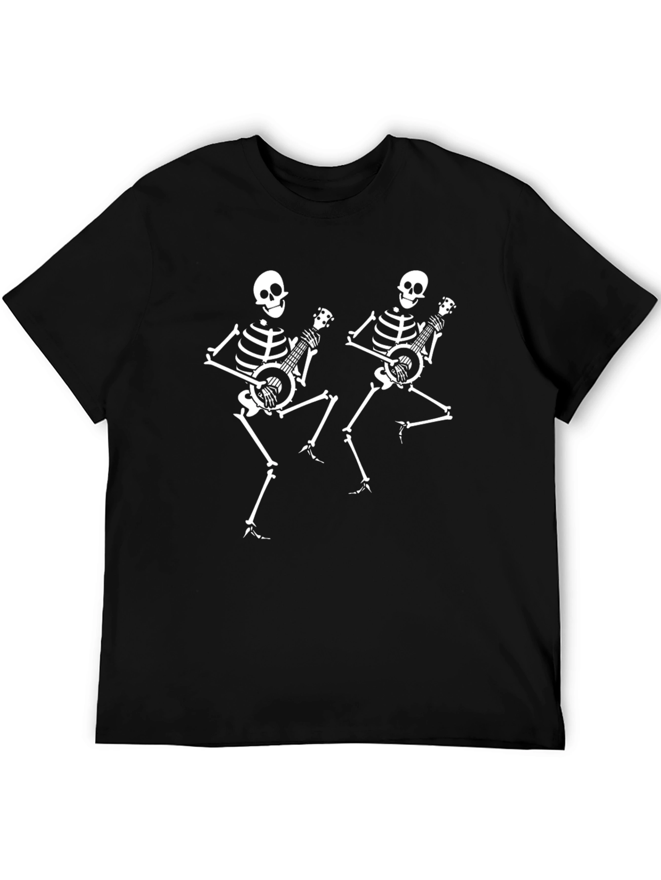 Dancing Skeleton Banjo T-Shirt