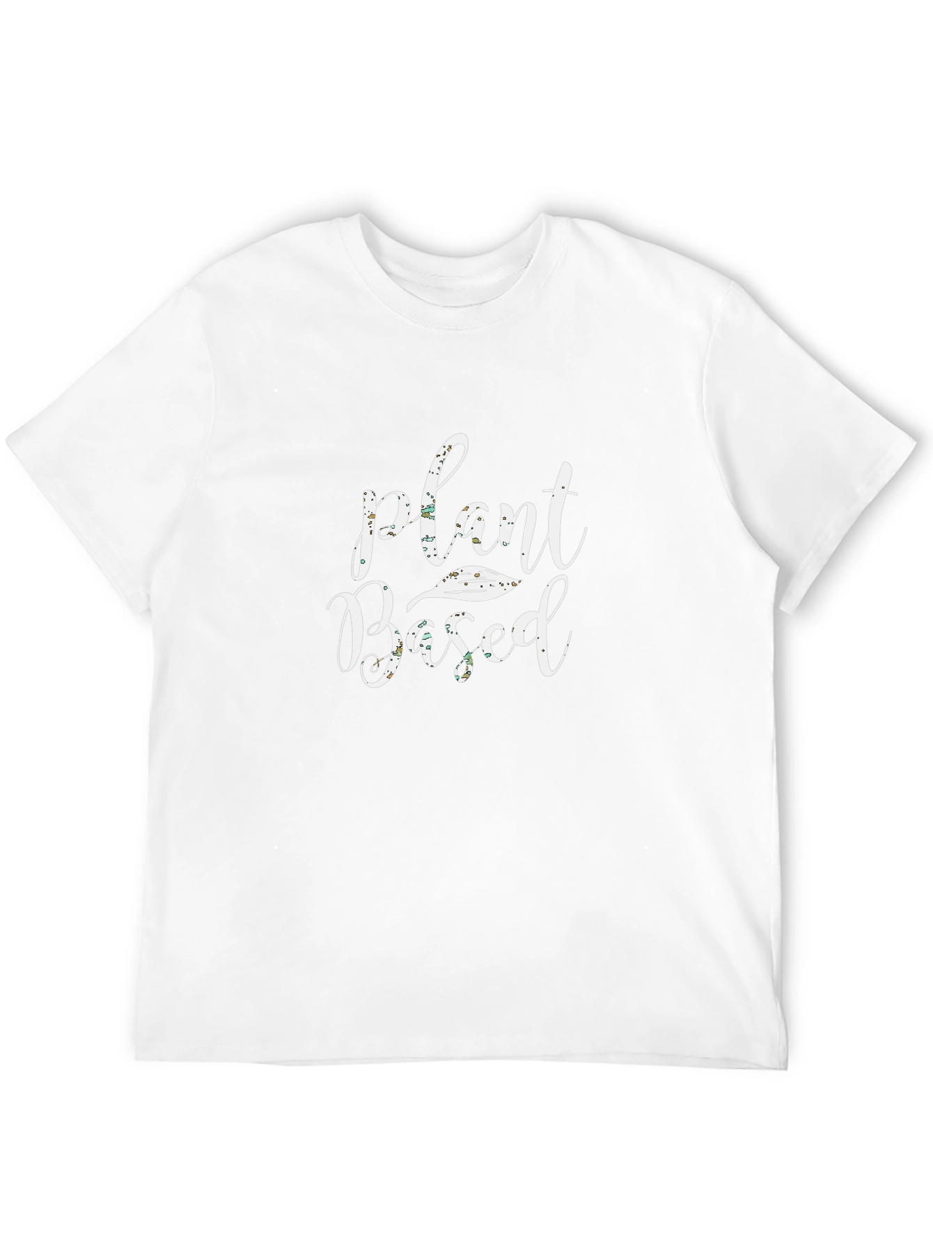 Plant Based Black T-Shirt - Vegan Lifestyle Apparel
