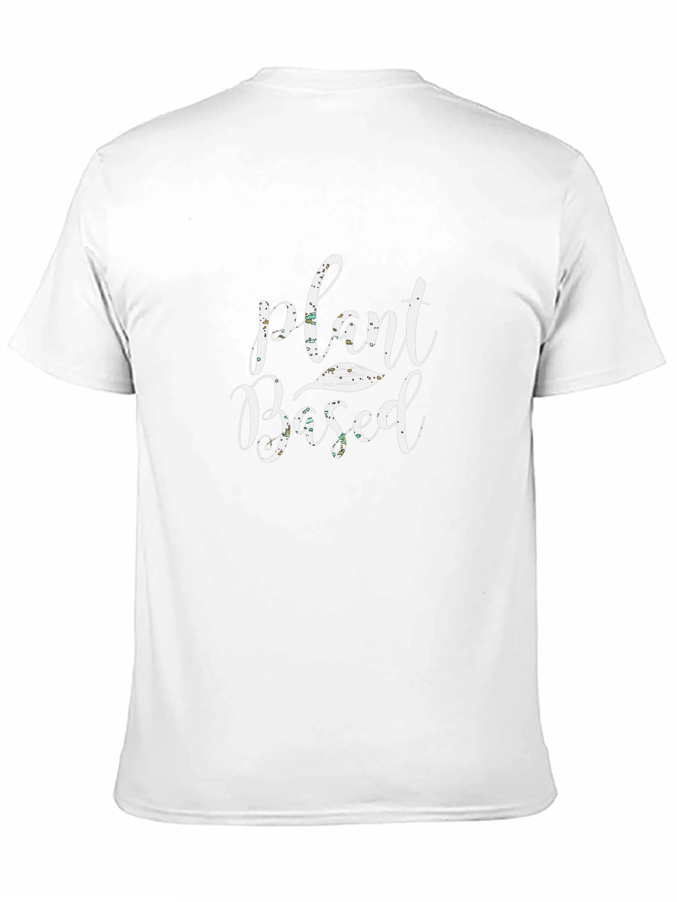Plant Based Black T-Shirt - Vegan Lifestyle Apparel