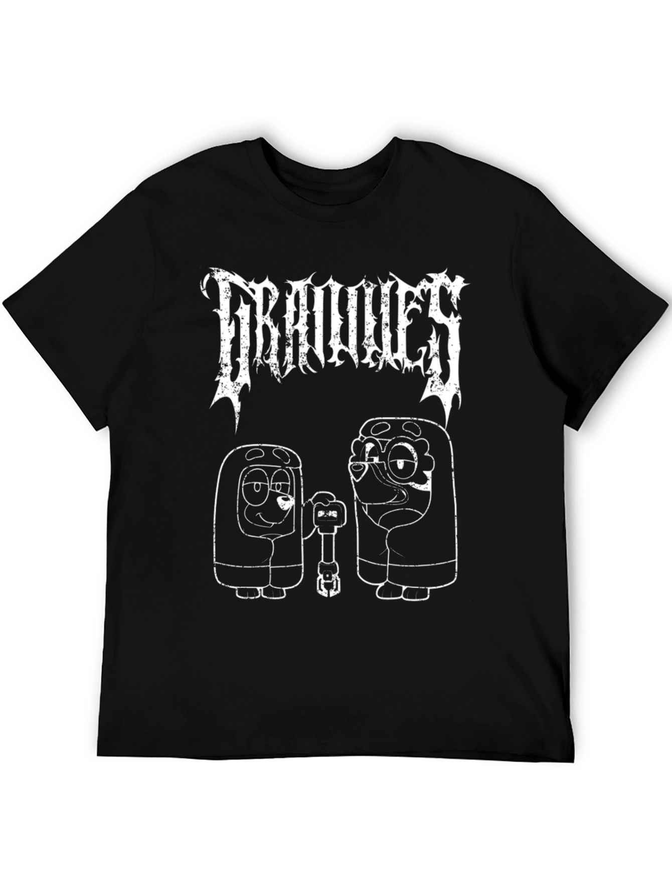 Piranhas Black Graphic T-Shirt