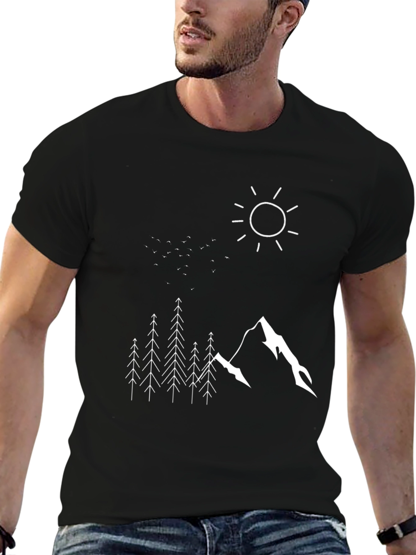 Mountainscape Graphic Tee