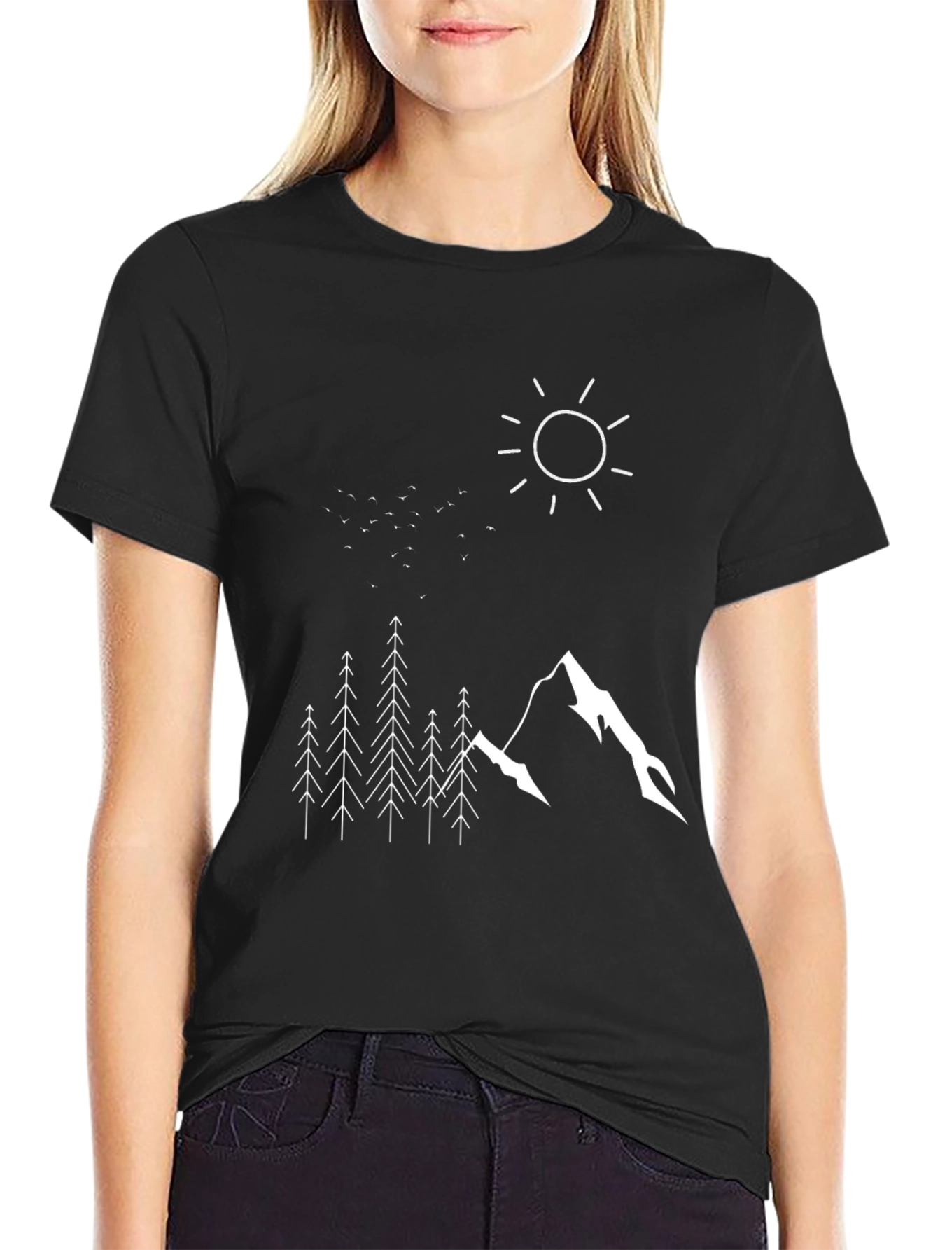 Mountainscape Graphic Tee