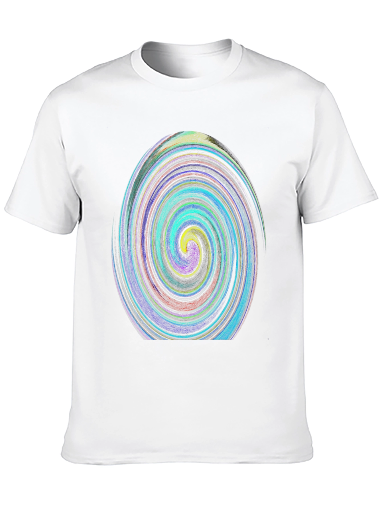 Abstract Swirl Graphic T-Shirt
