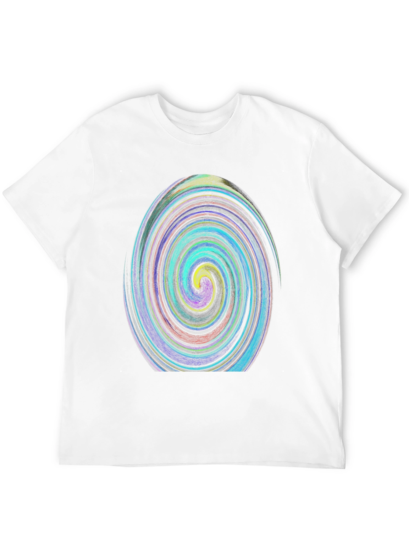 Abstract Swirl Graphic T-Shirt