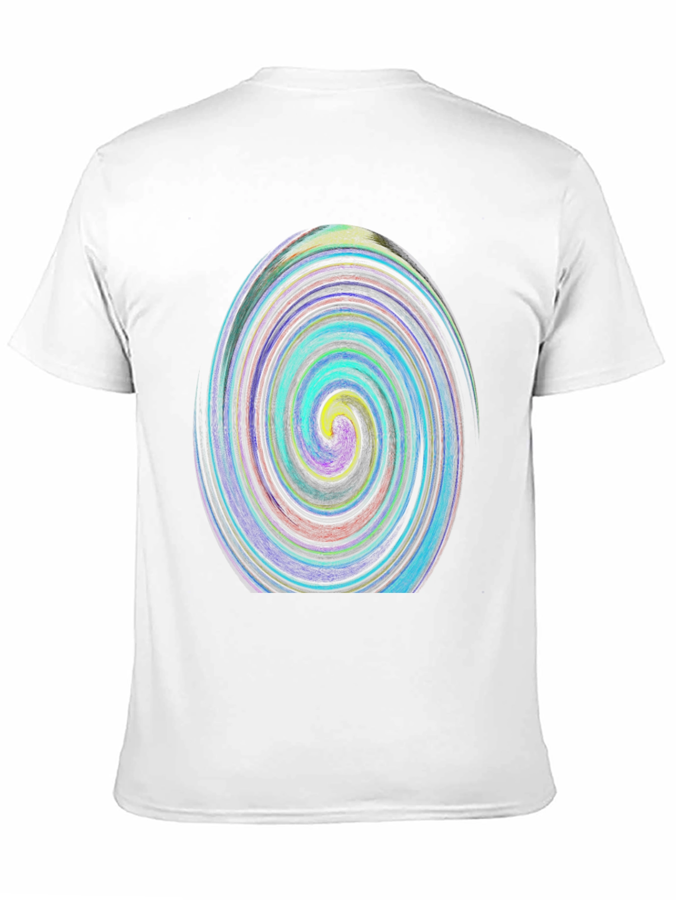 Abstract Swirl Graphic T-Shirt