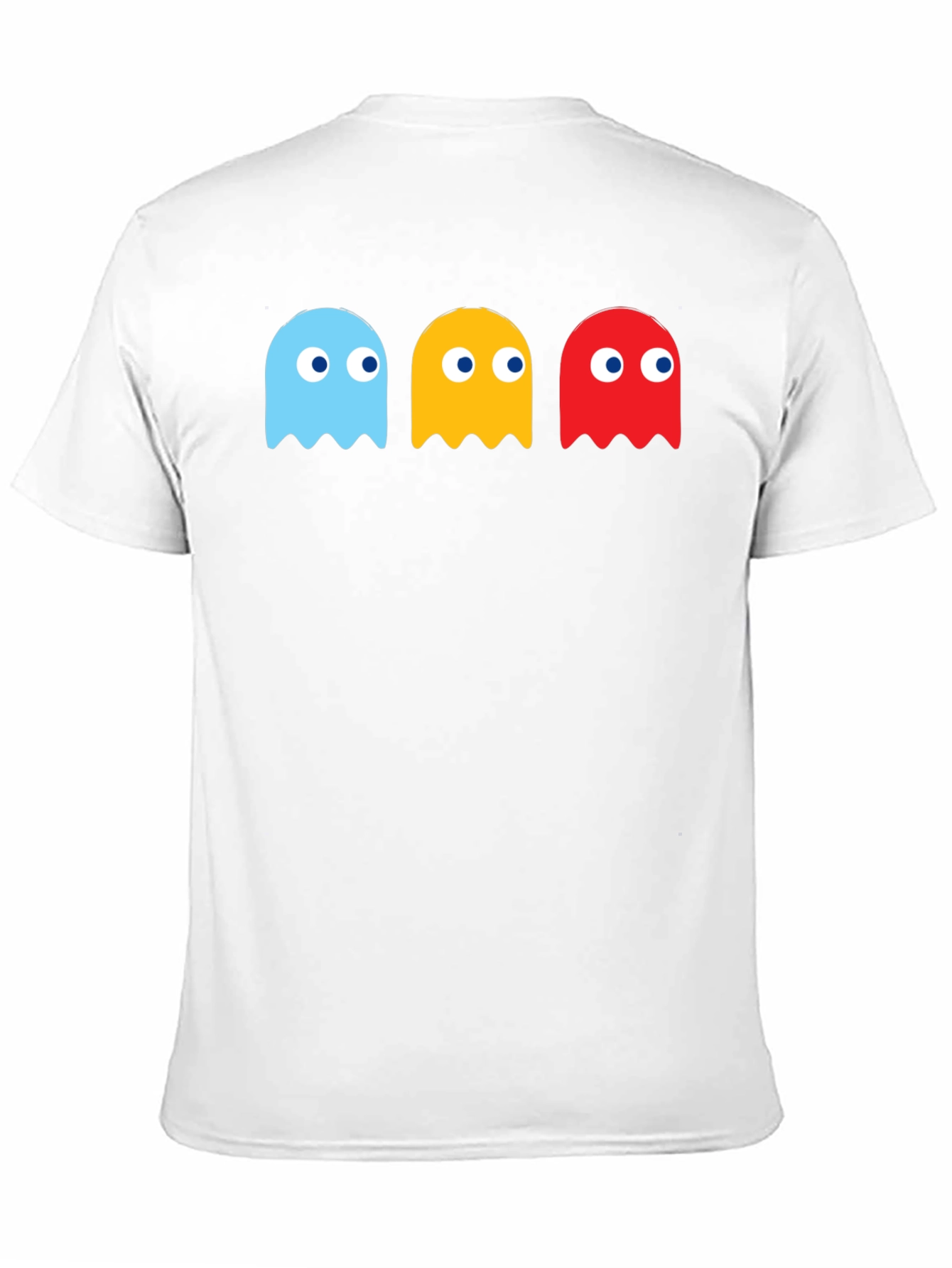 Retro Gaming Tee: Pac-Man Ghost Squad Shirt