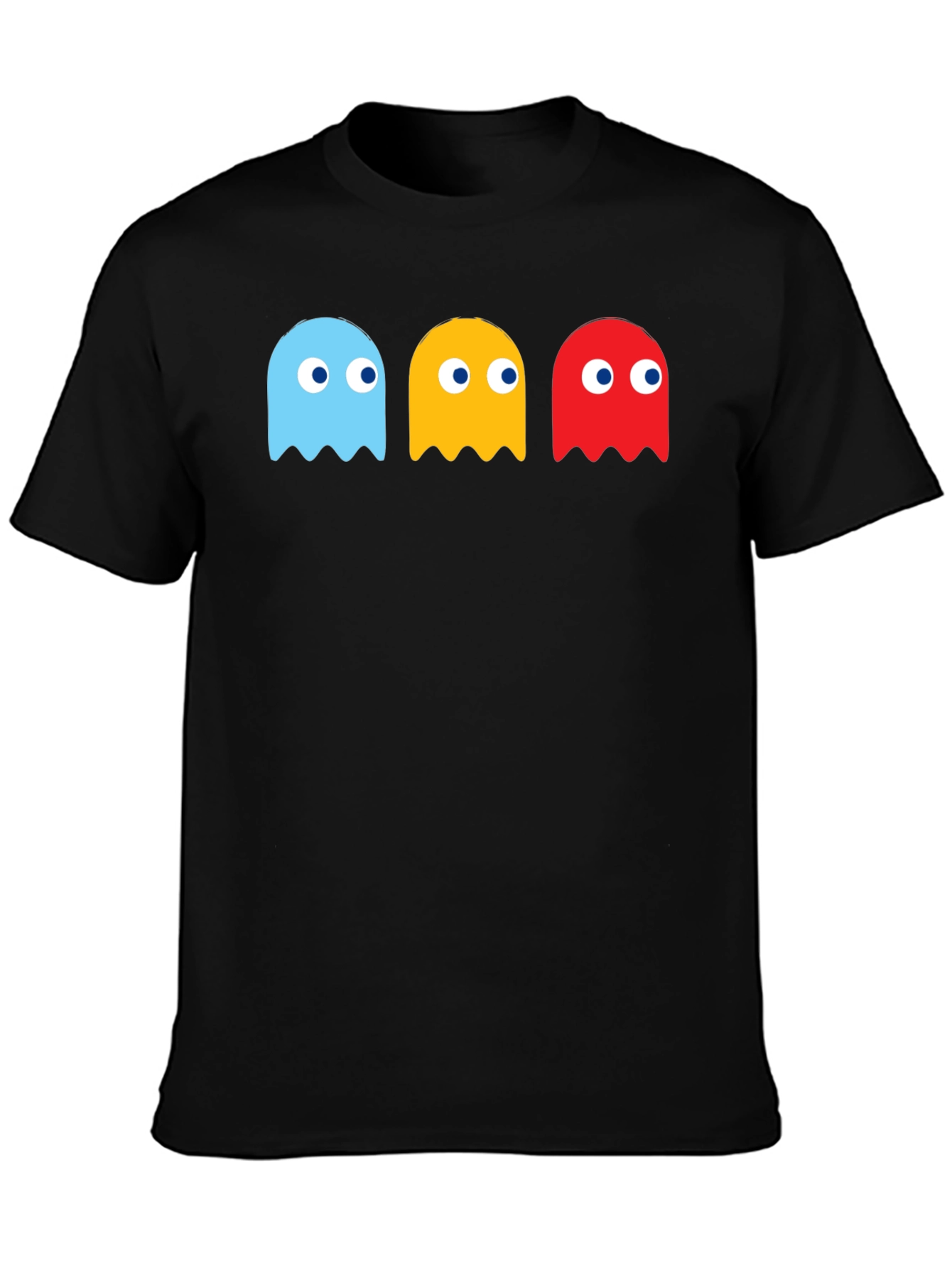 Retro Gaming Tee: Pac-Man Ghost Squad Shirt