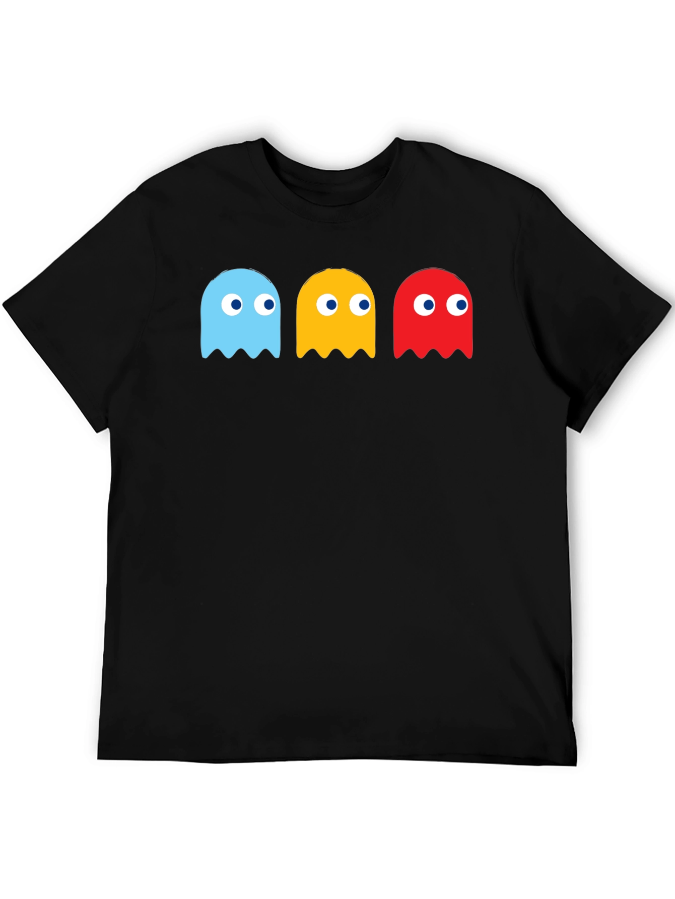 Retro Gaming Tee: Pac-Man Ghost Squad Shirt