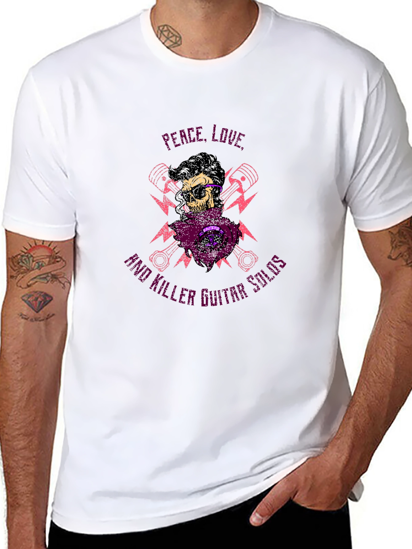 Skull Guitar Solo T-Shirt