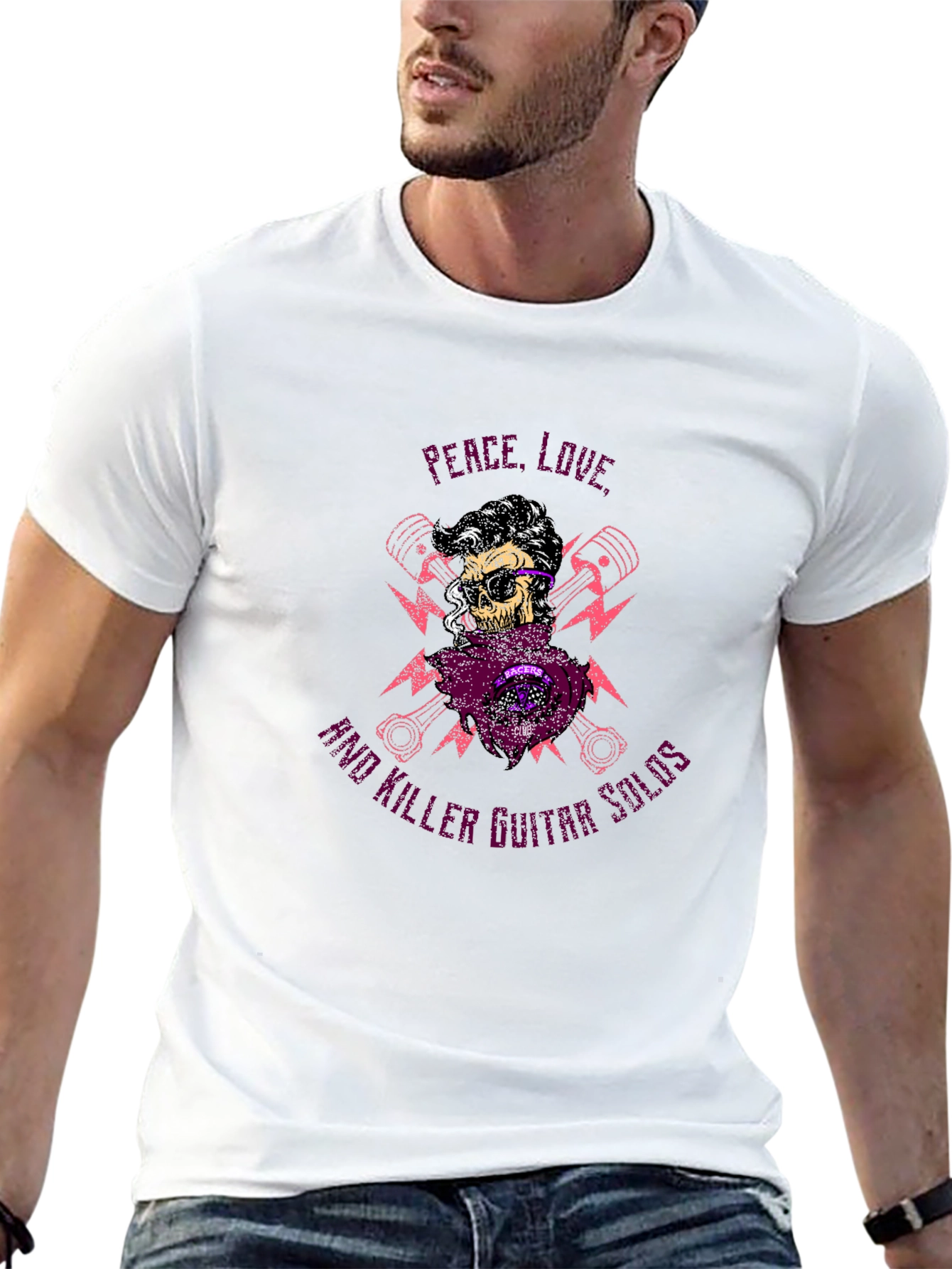Skull Guitar Solo T-Shirt