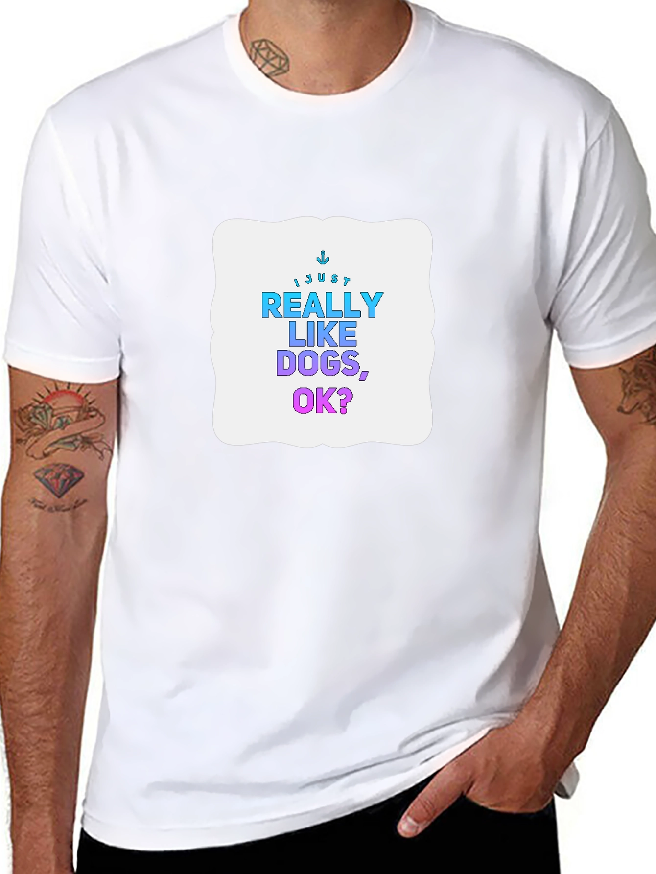 I Just Really Like Dogs Graphic Tee