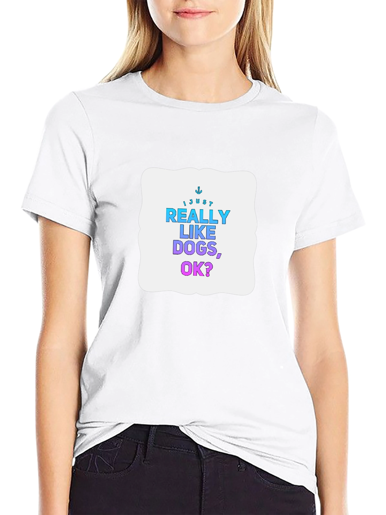 I Just Really Like Dogs Graphic Tee