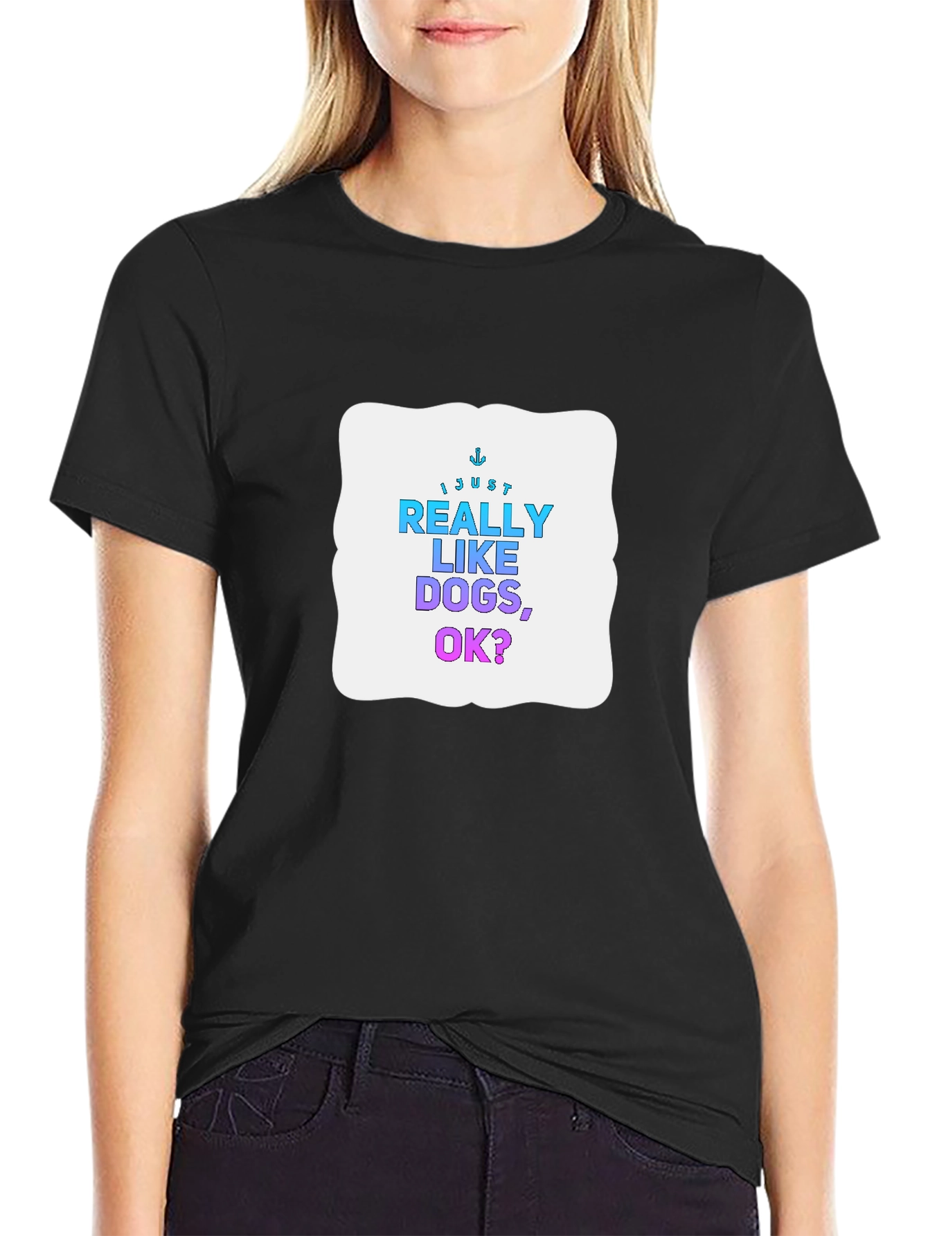 I Just Really Like Dogs Graphic Tee
