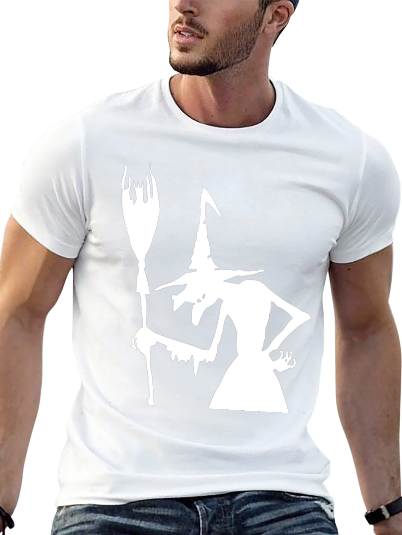 Witch Graphic Tee - Halloween Costume Shirt