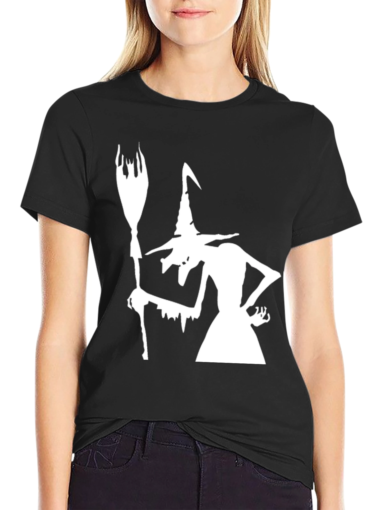 Witch Graphic Tee - Halloween Costume Shirt
