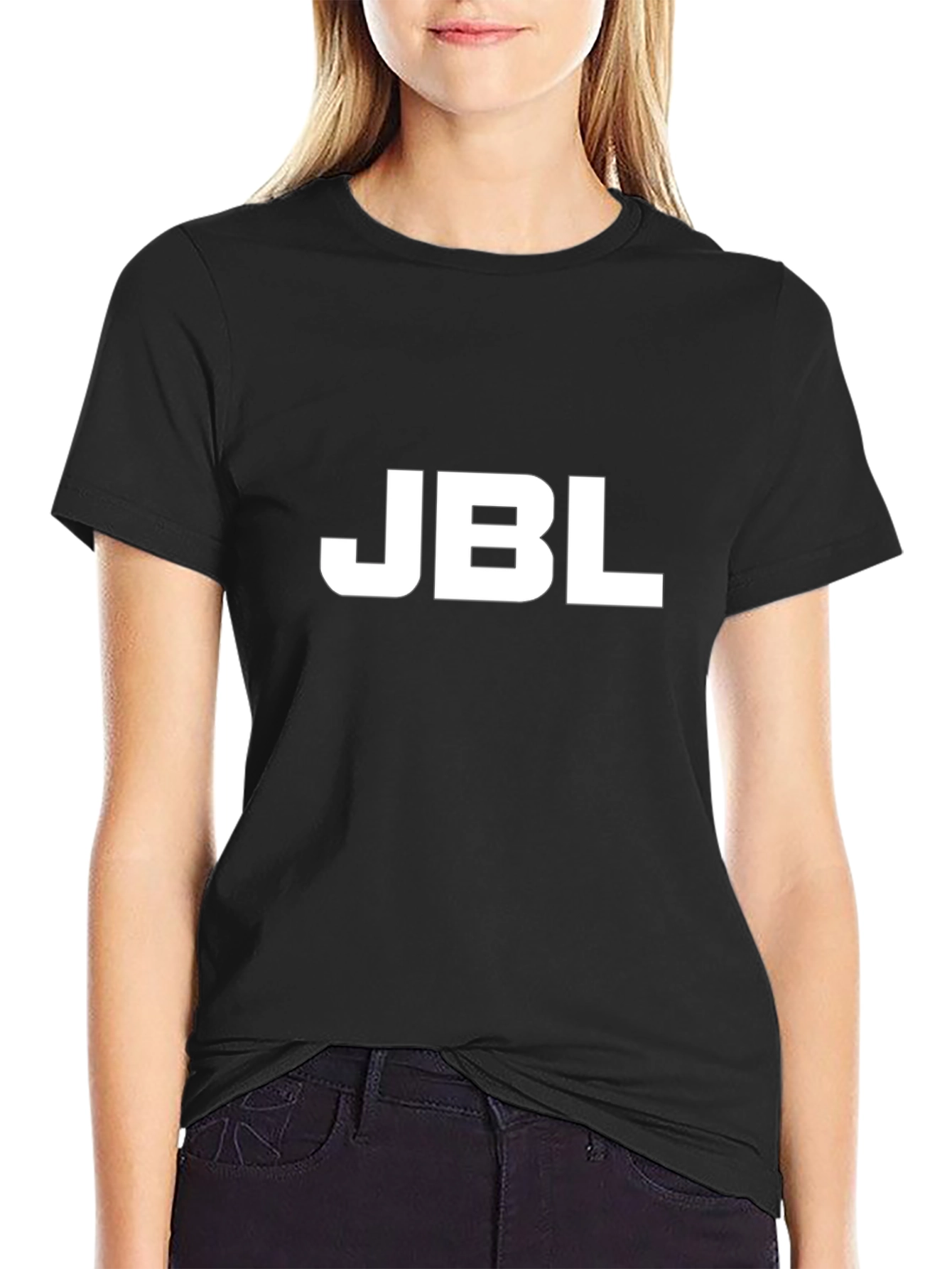 JBL Logo Black T-Shirt - Music Lover Tee