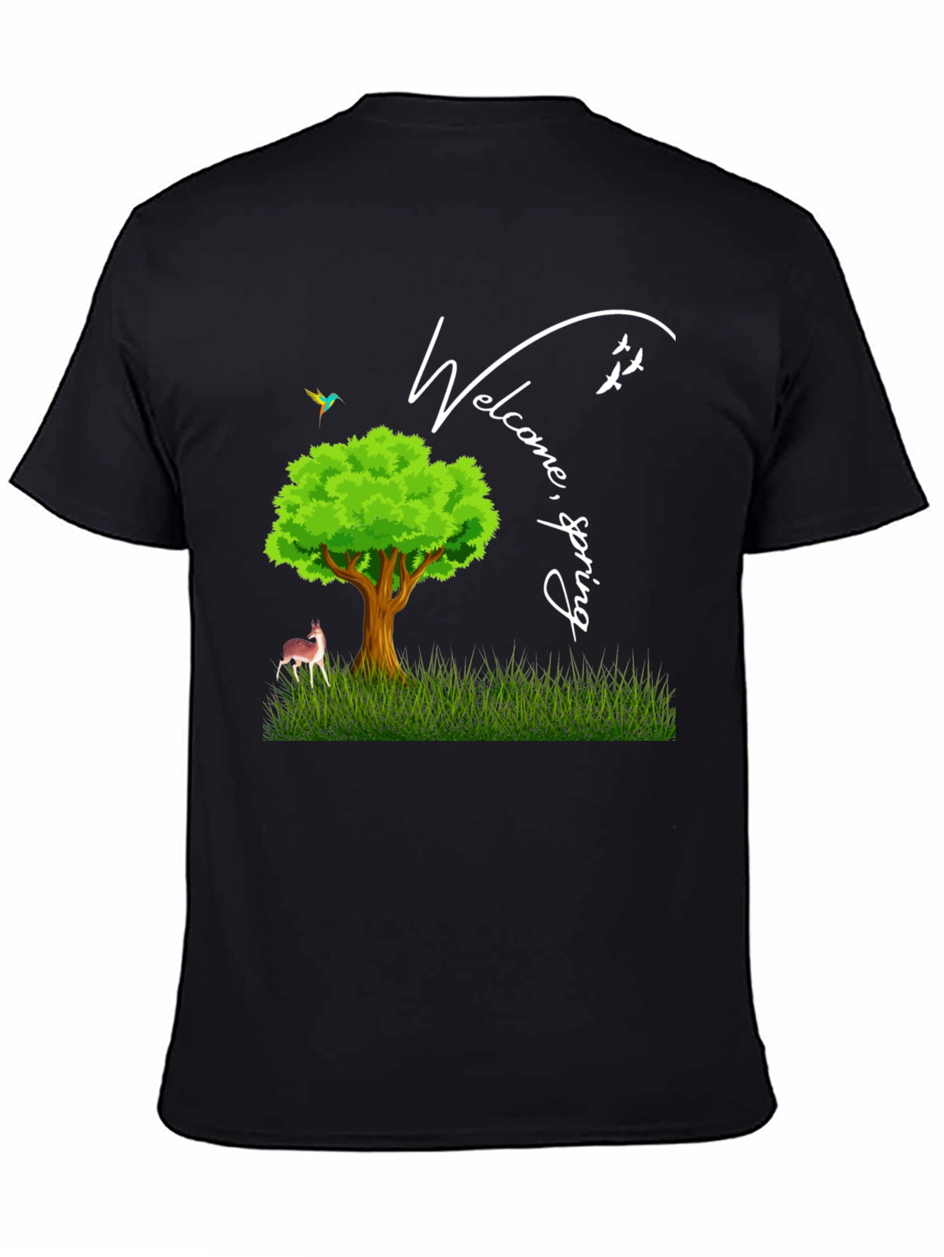 Welcome Spring Graphic T-Shirt