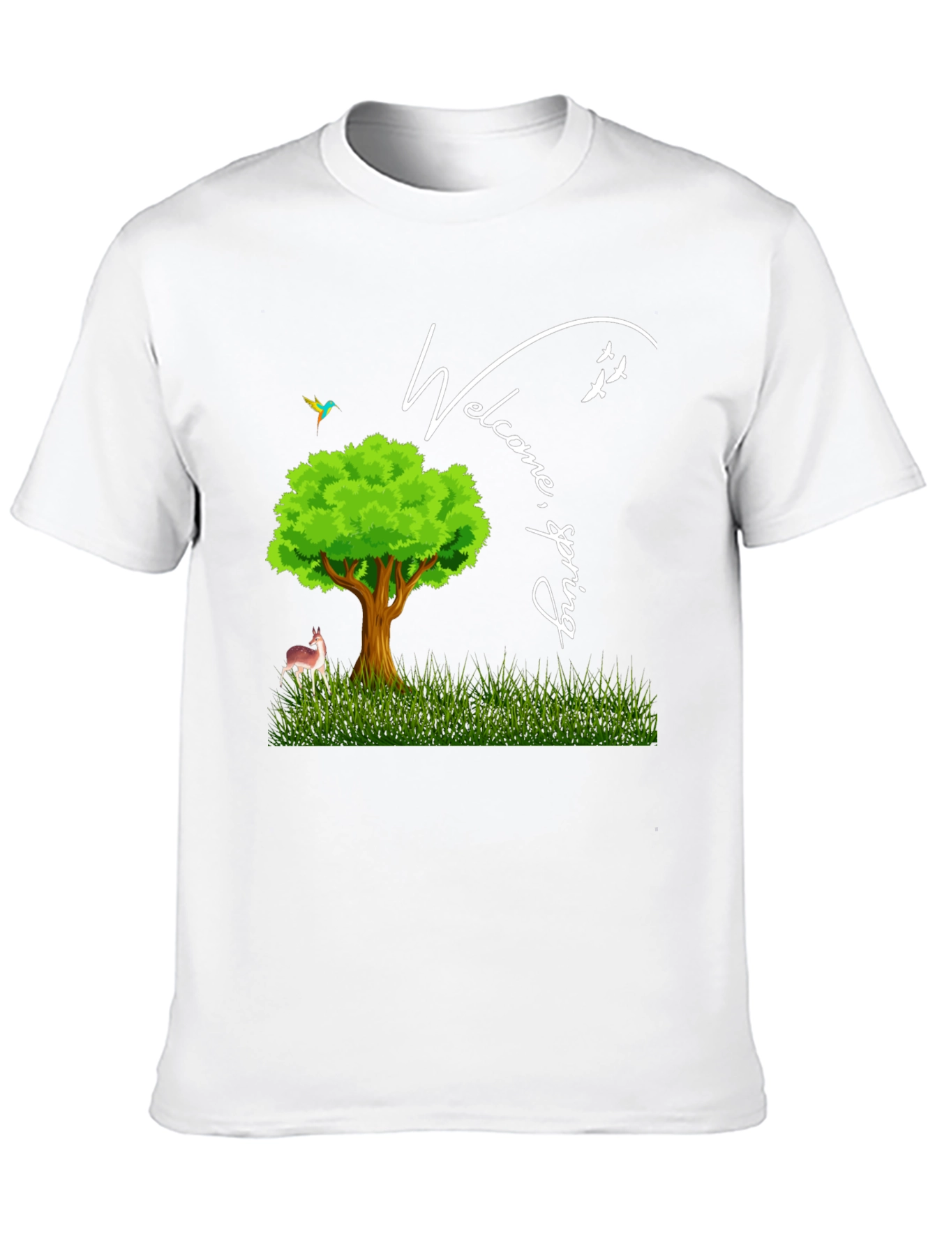 Welcome Spring Graphic T-Shirt