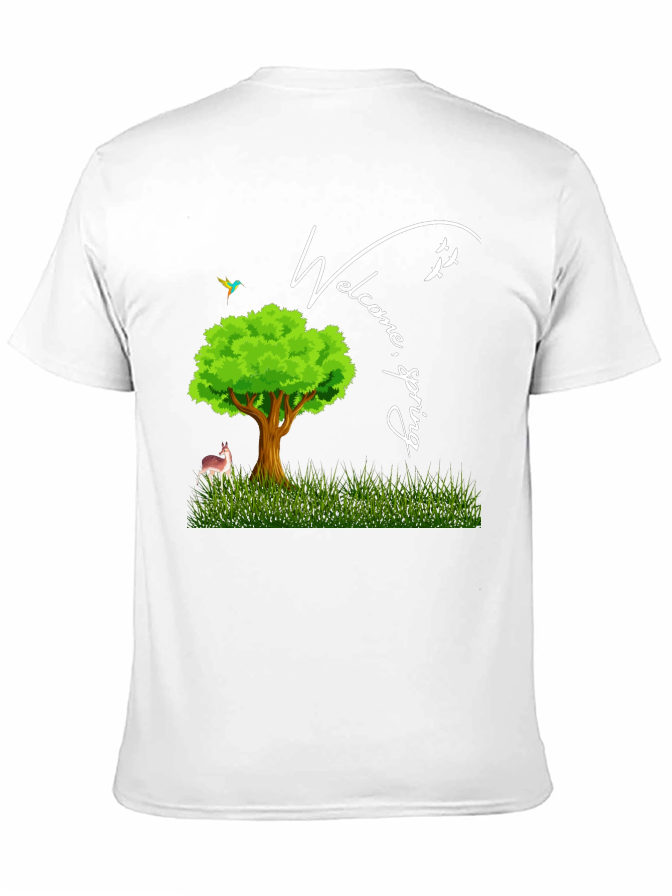 Welcome Spring Graphic T-Shirt