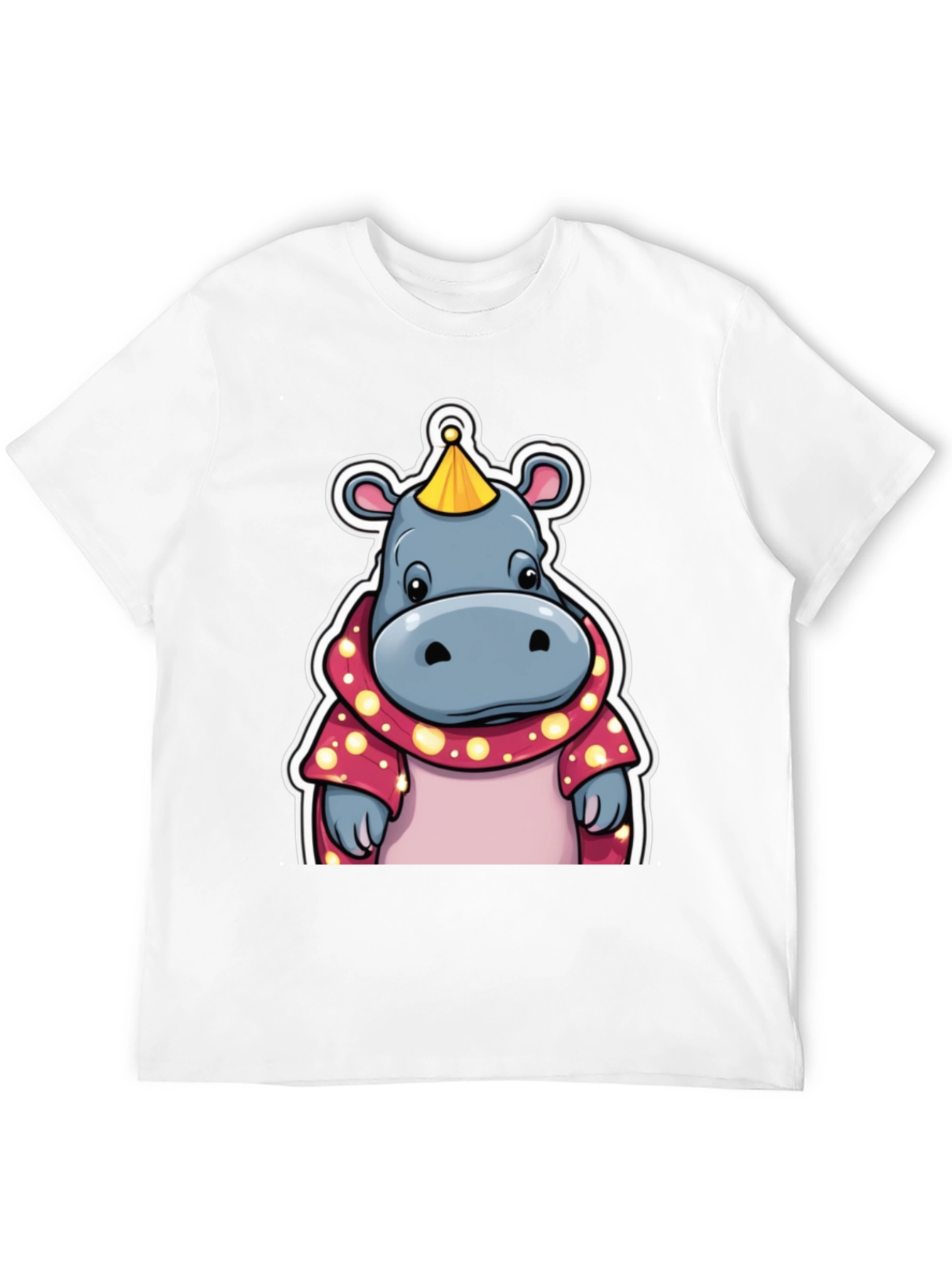 Cartoon Hippo T-Shirt