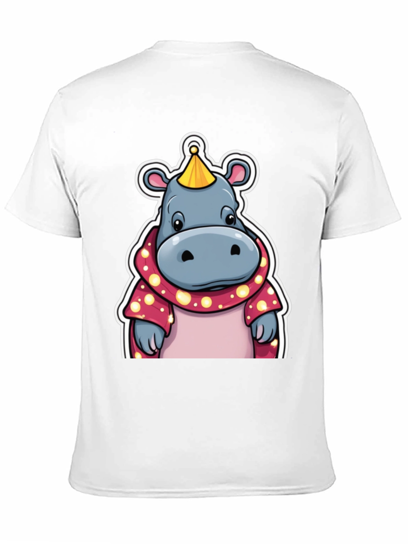 Cartoon Hippo T-Shirt
