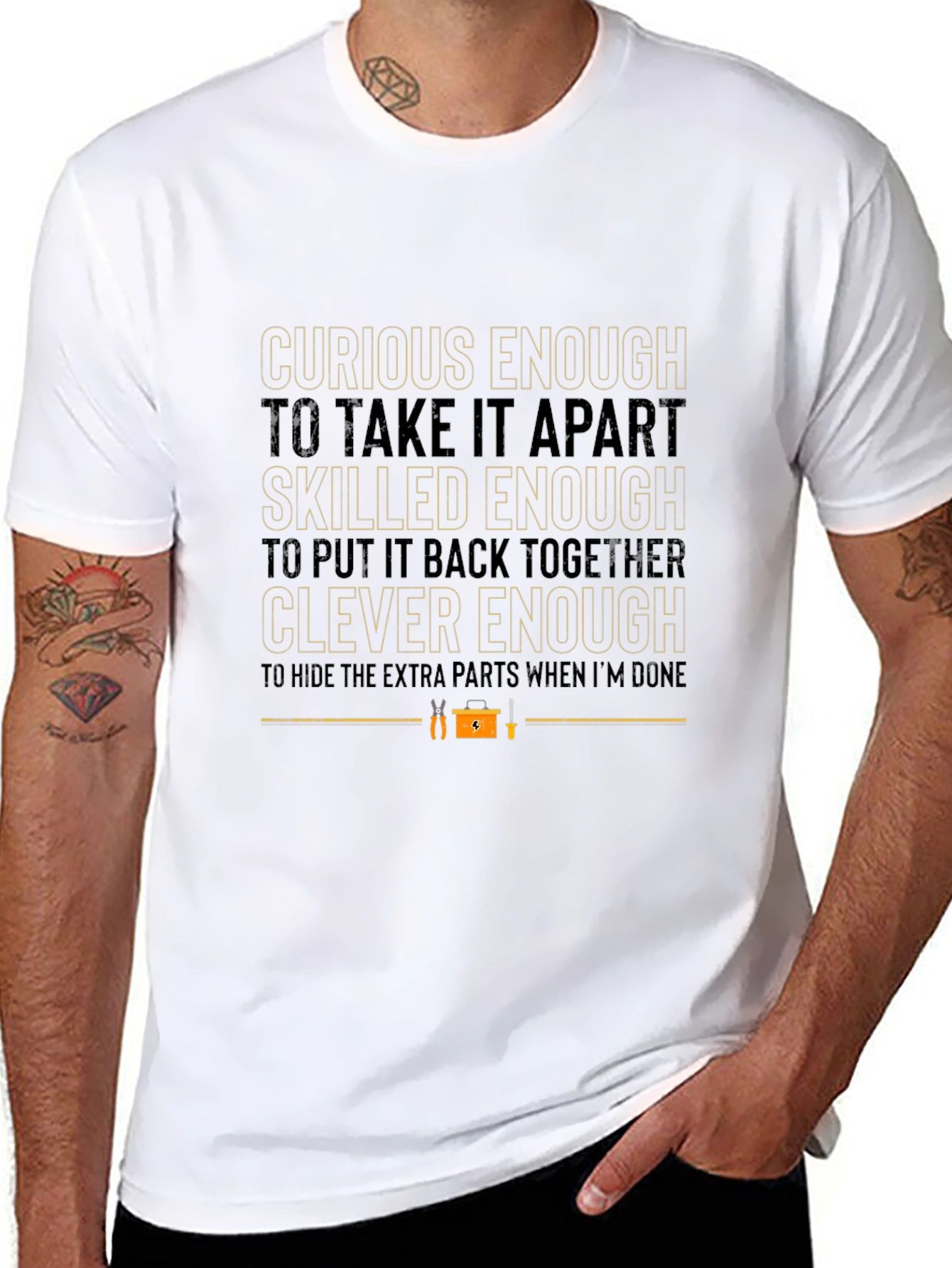 Curious Skilled Clever Enough T-Shirt