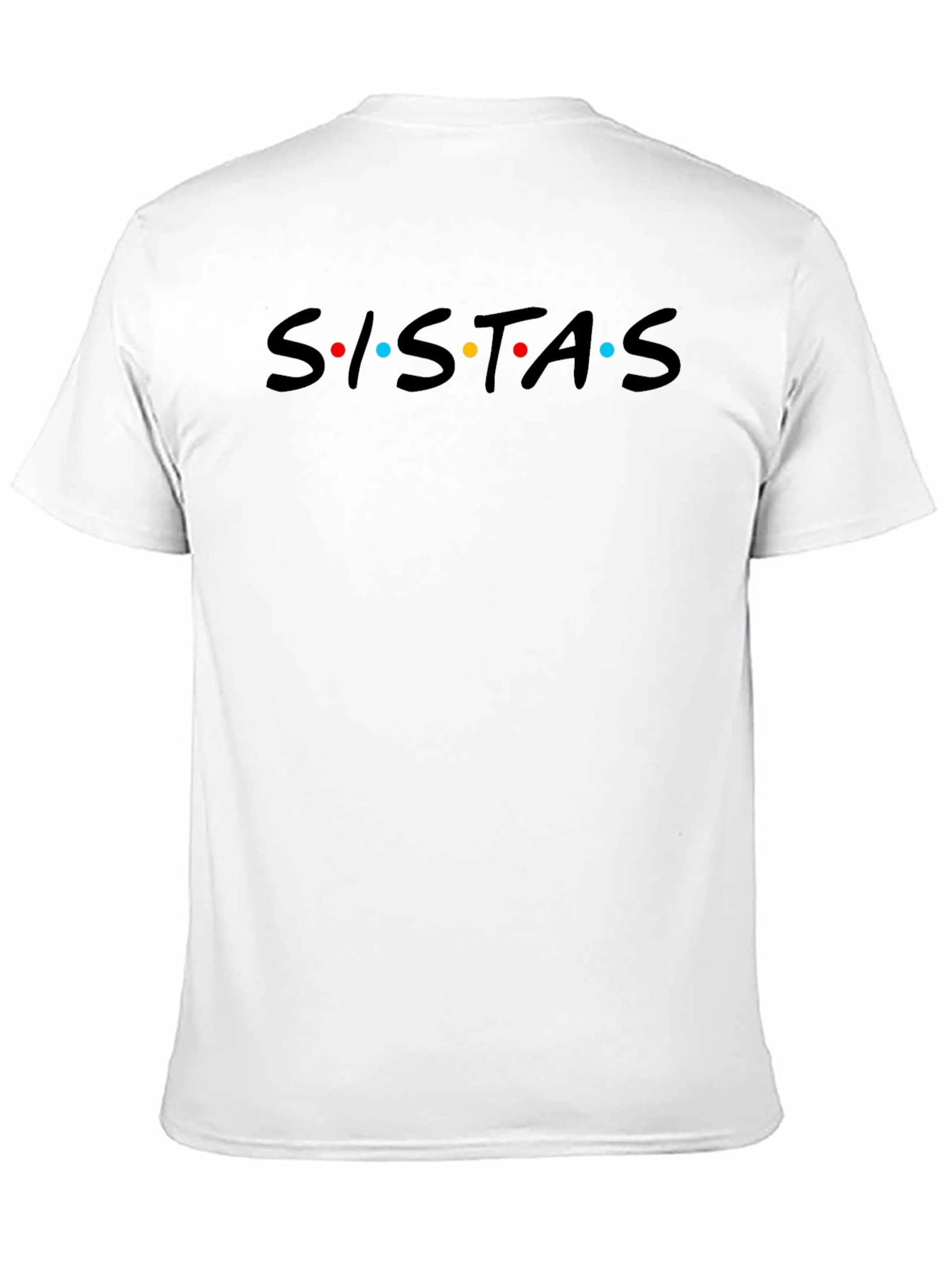 SISTAS Black Graphic Tee -  Friends Inspired