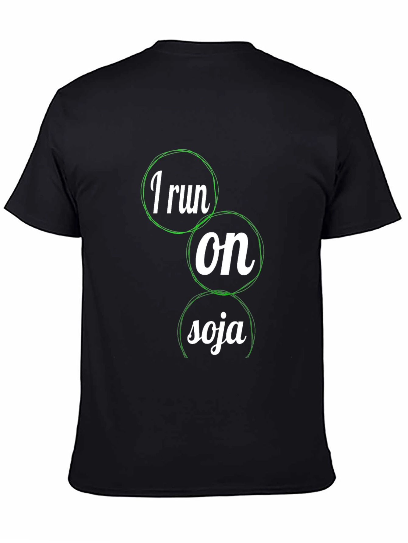 I Run on Soja - Vegan T-Shirt