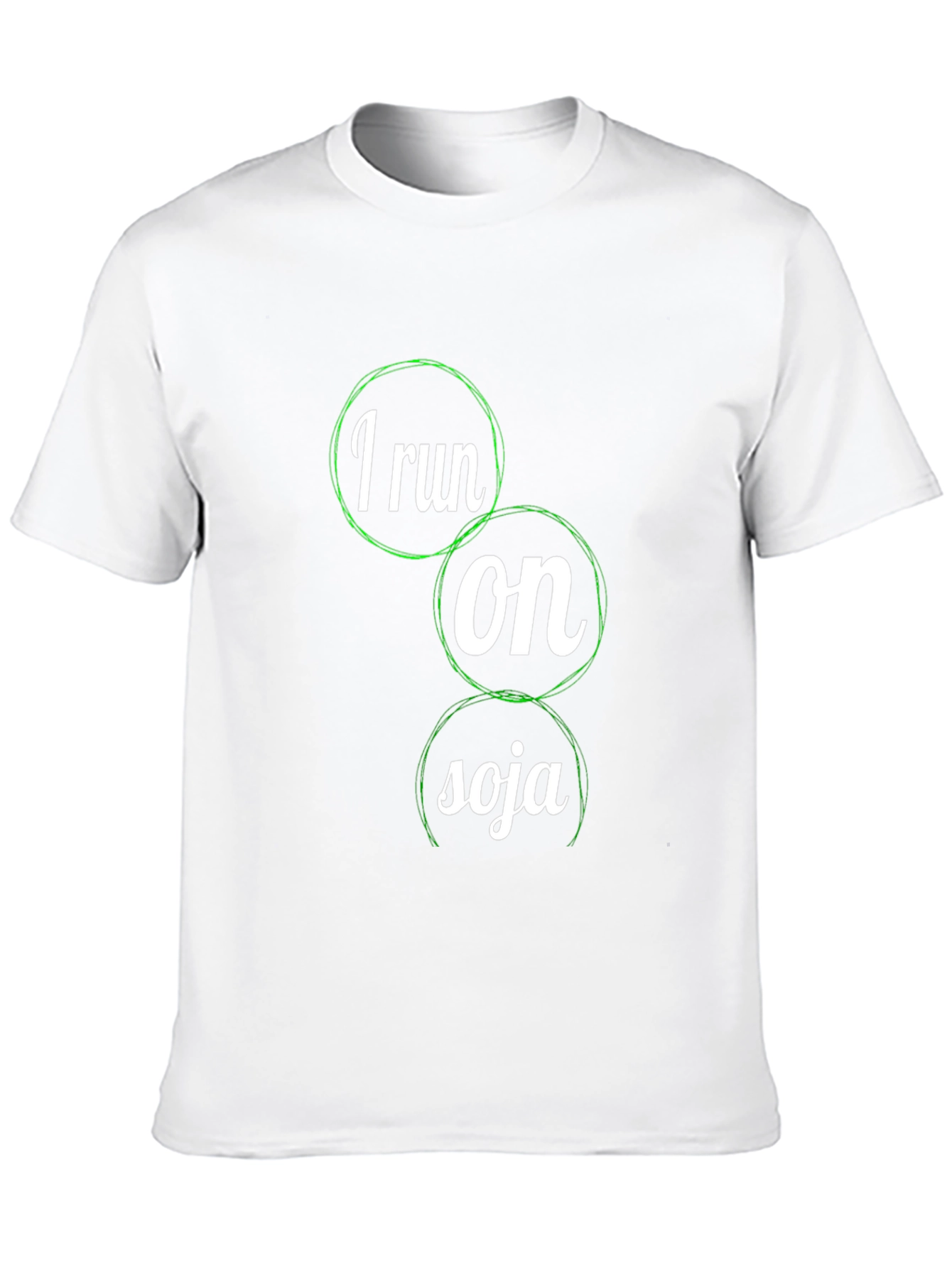 I Run on Soja - Vegan T-Shirt