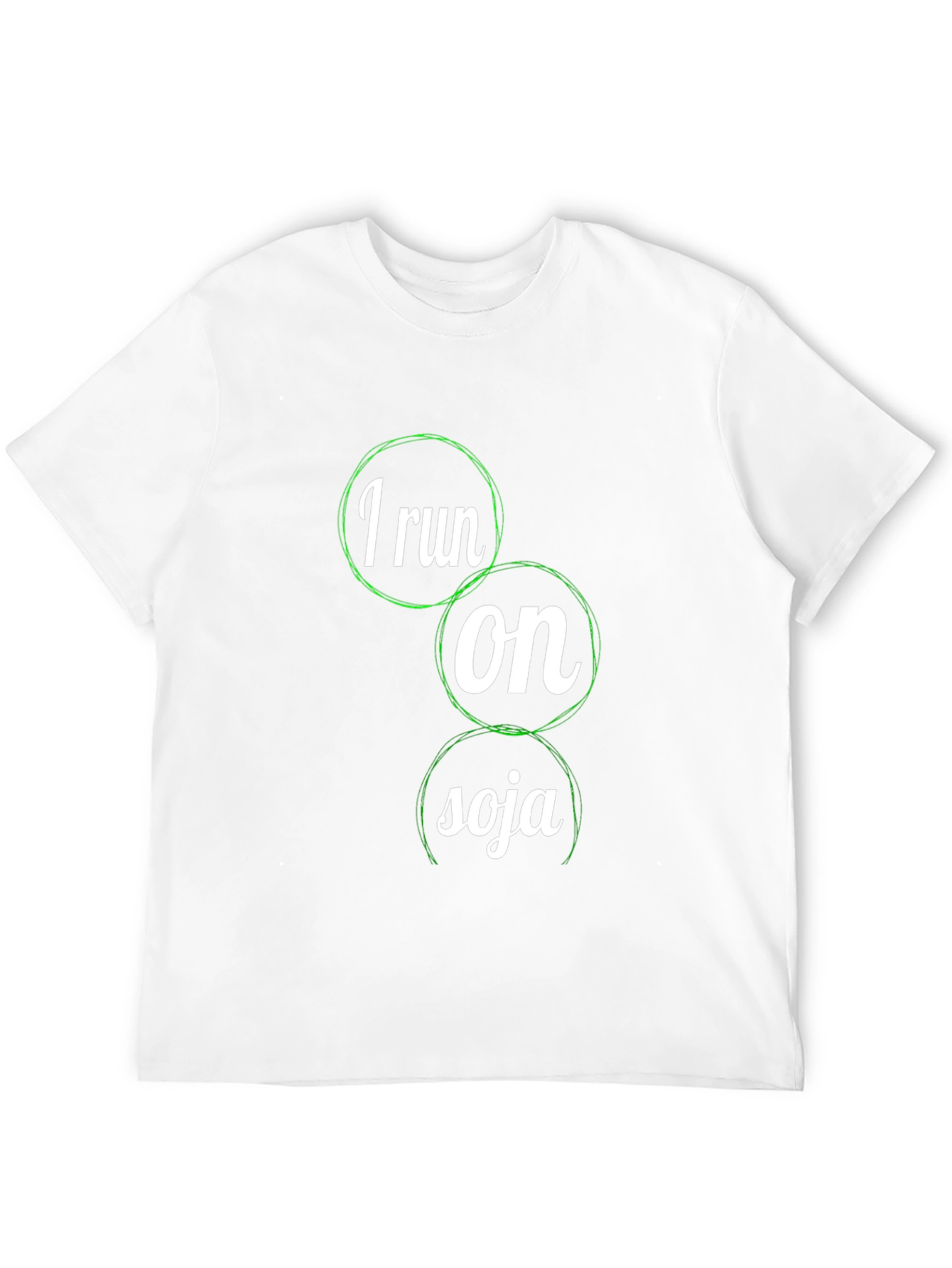 I Run on Soja - Vegan T-Shirt